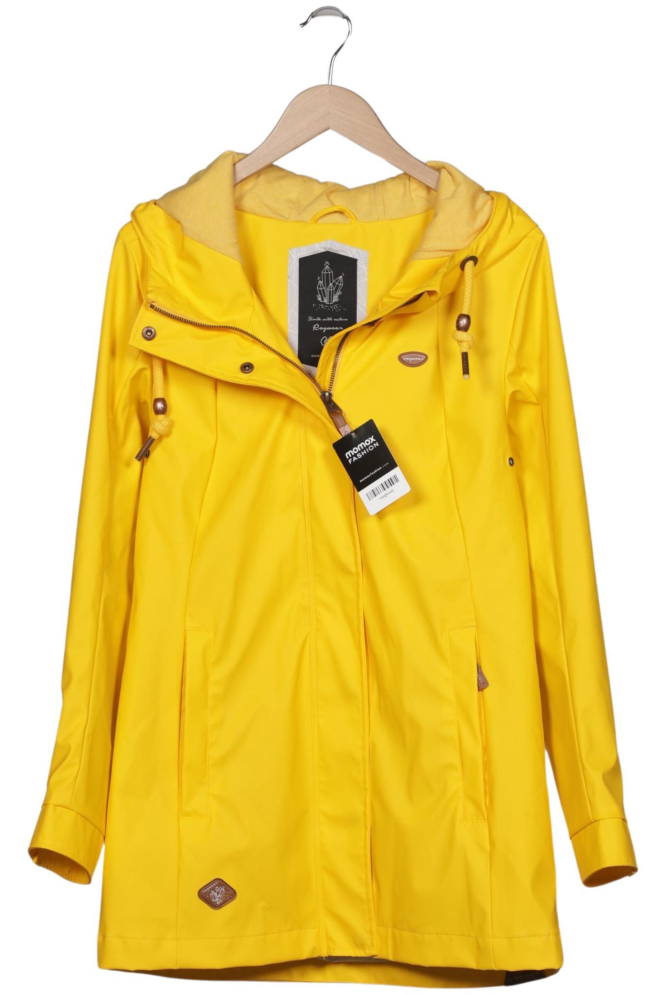 

ragwear Damen Mantel, gelb, Gr. 38
