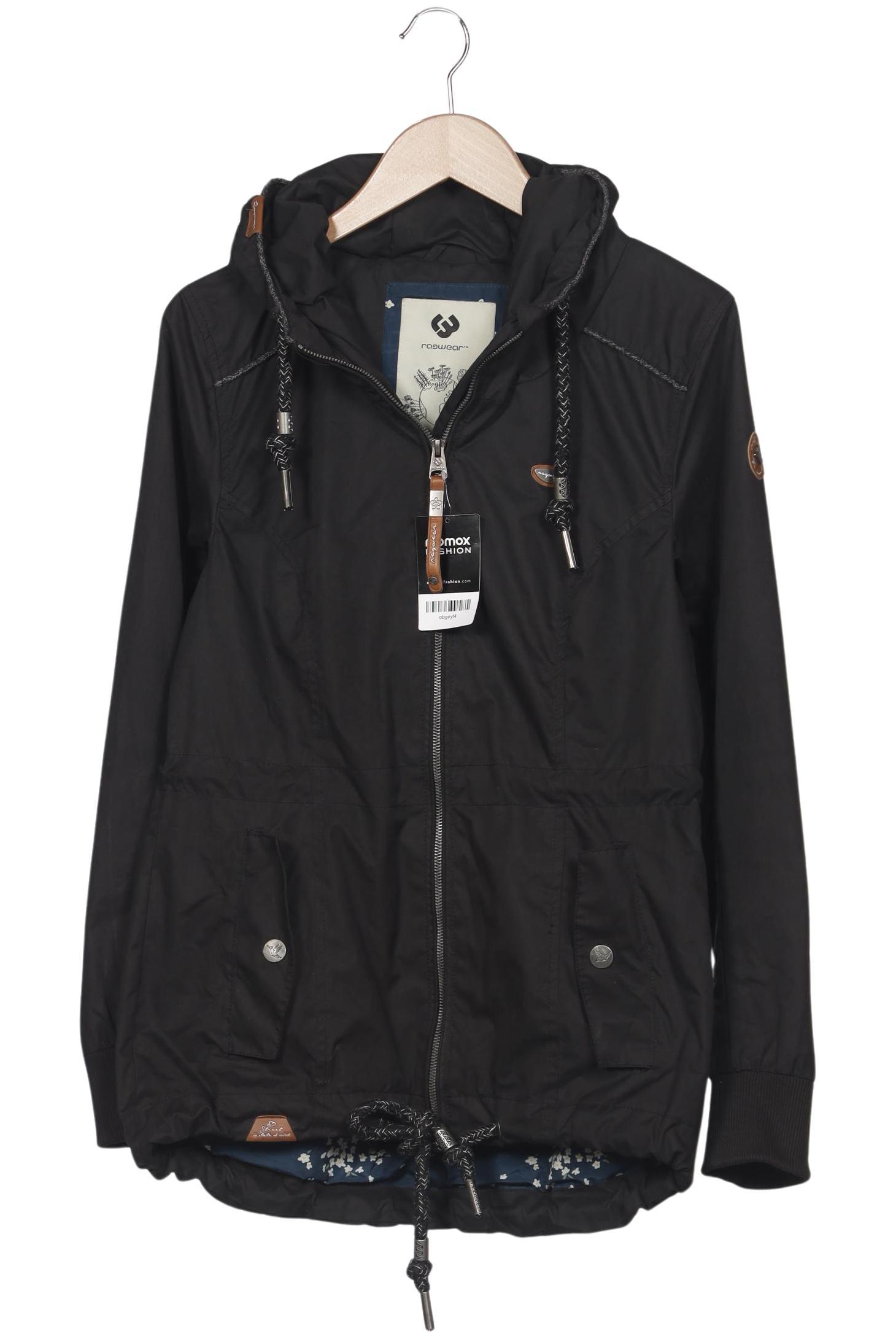 

ragwear Damen Mantel, schwarz, Gr. 38