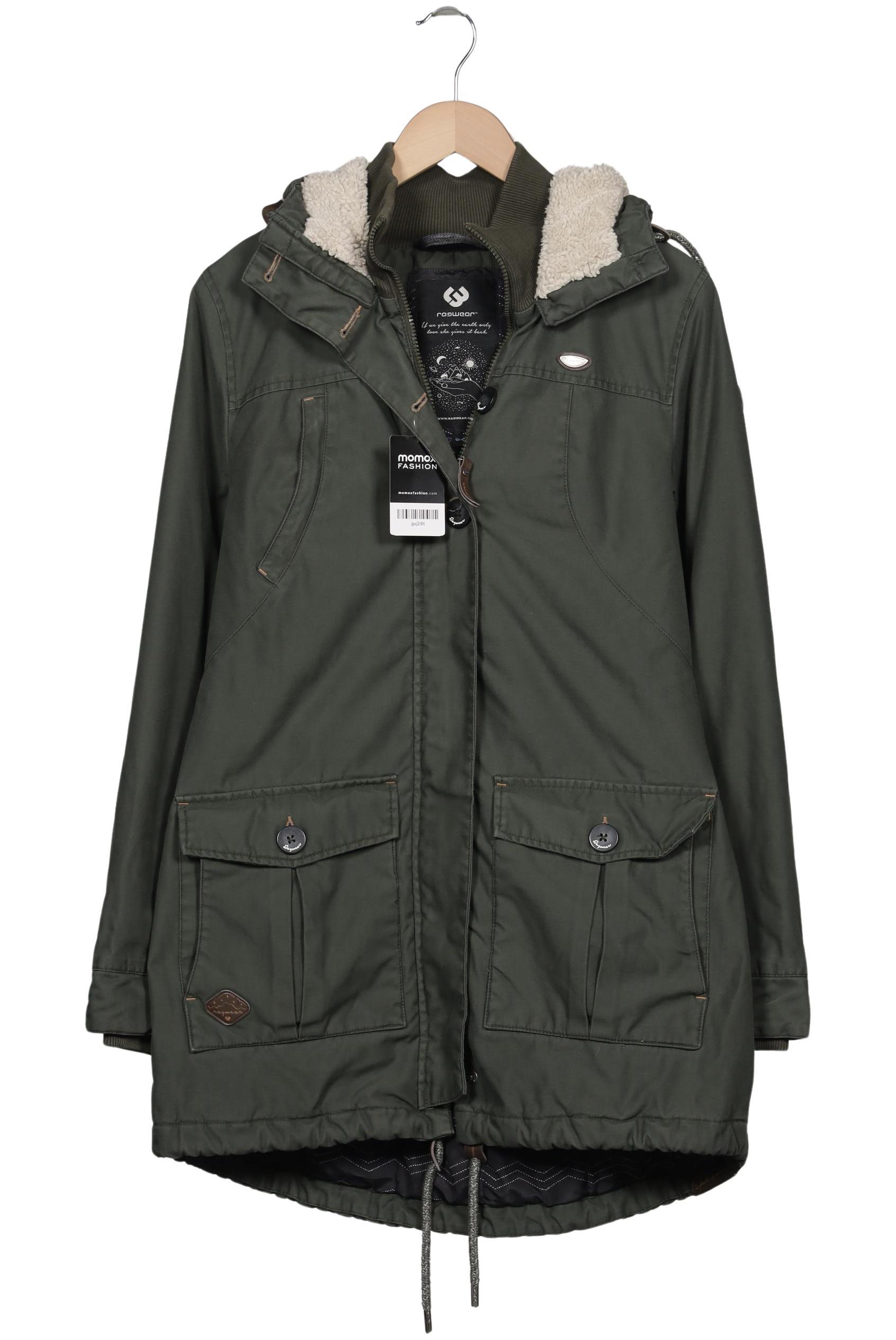 

ragwear Damen Mantel, grün, Gr. 46