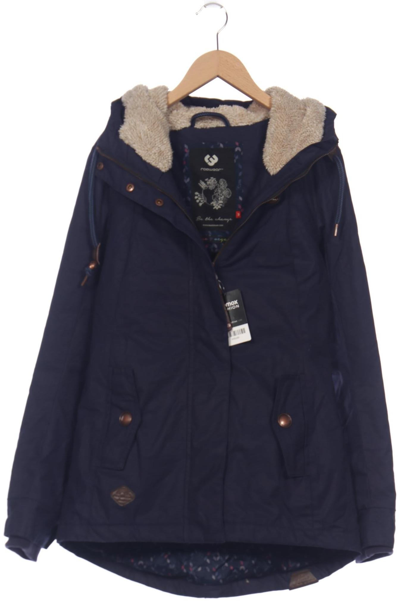 

ragwear Damen Mantel, marineblau, Gr. 38