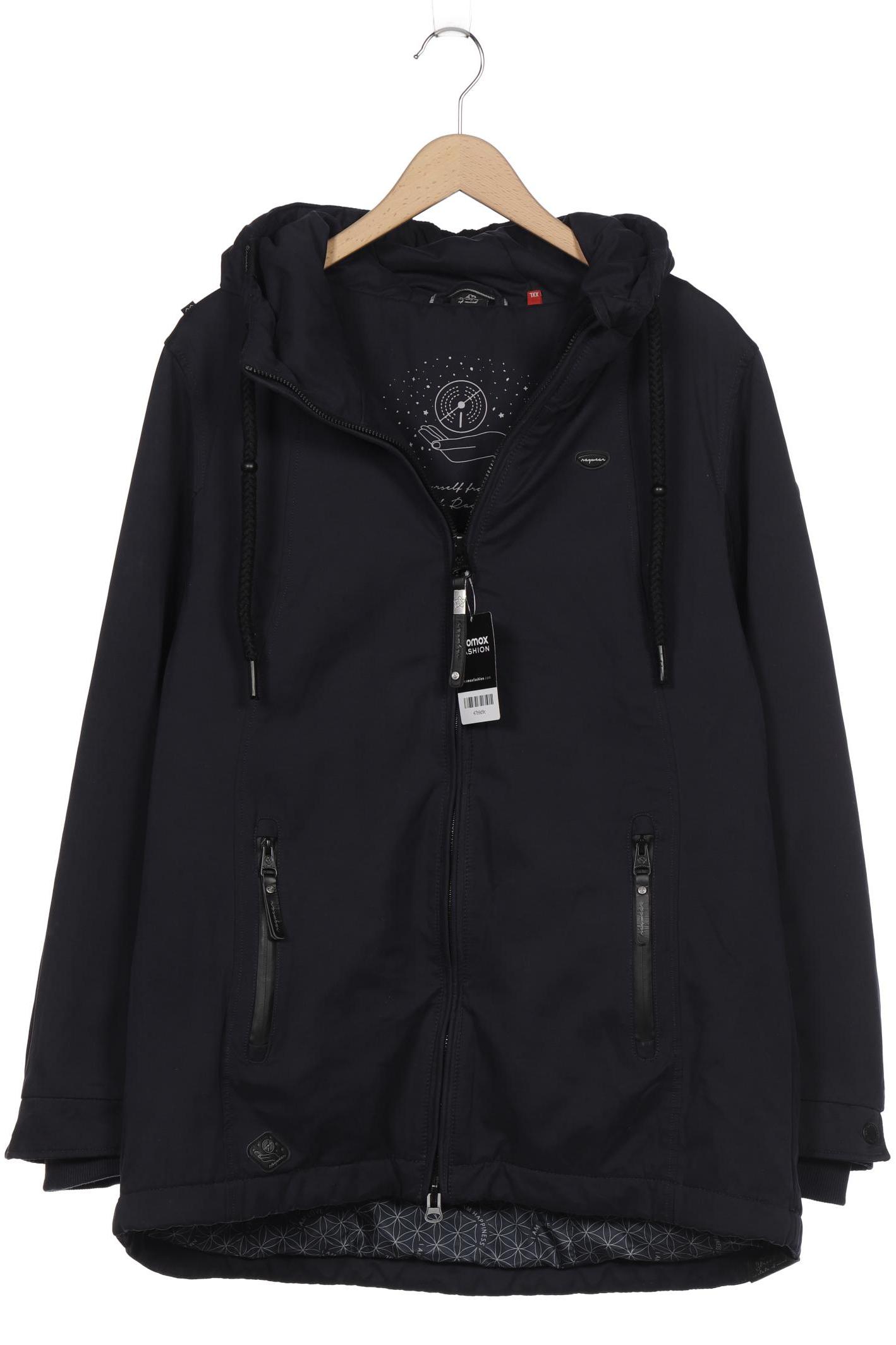 

ragwear Damen Mantel, blau, Gr. 46