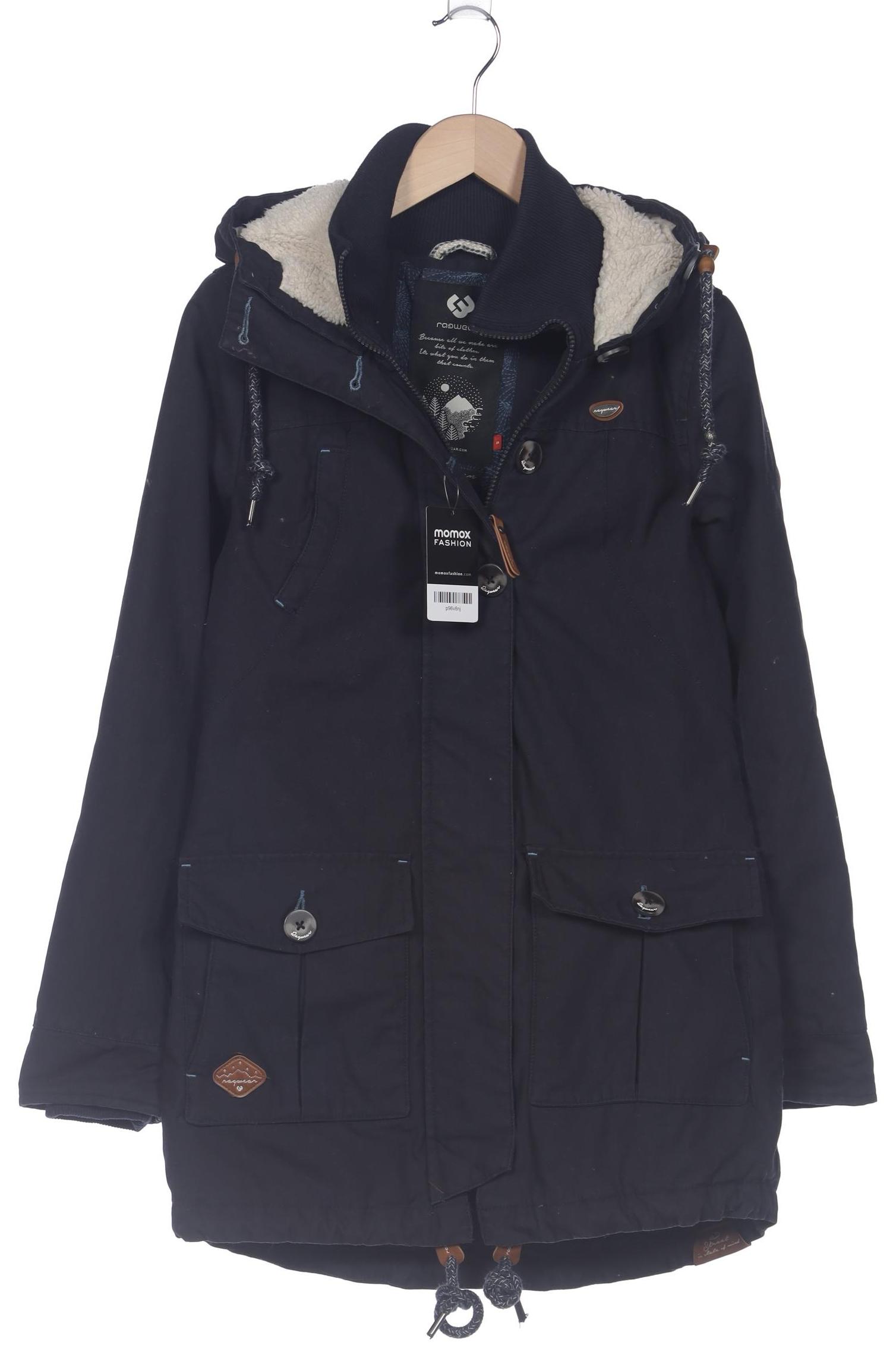 

ragwear Damen Mantel, marineblau, Gr. 36