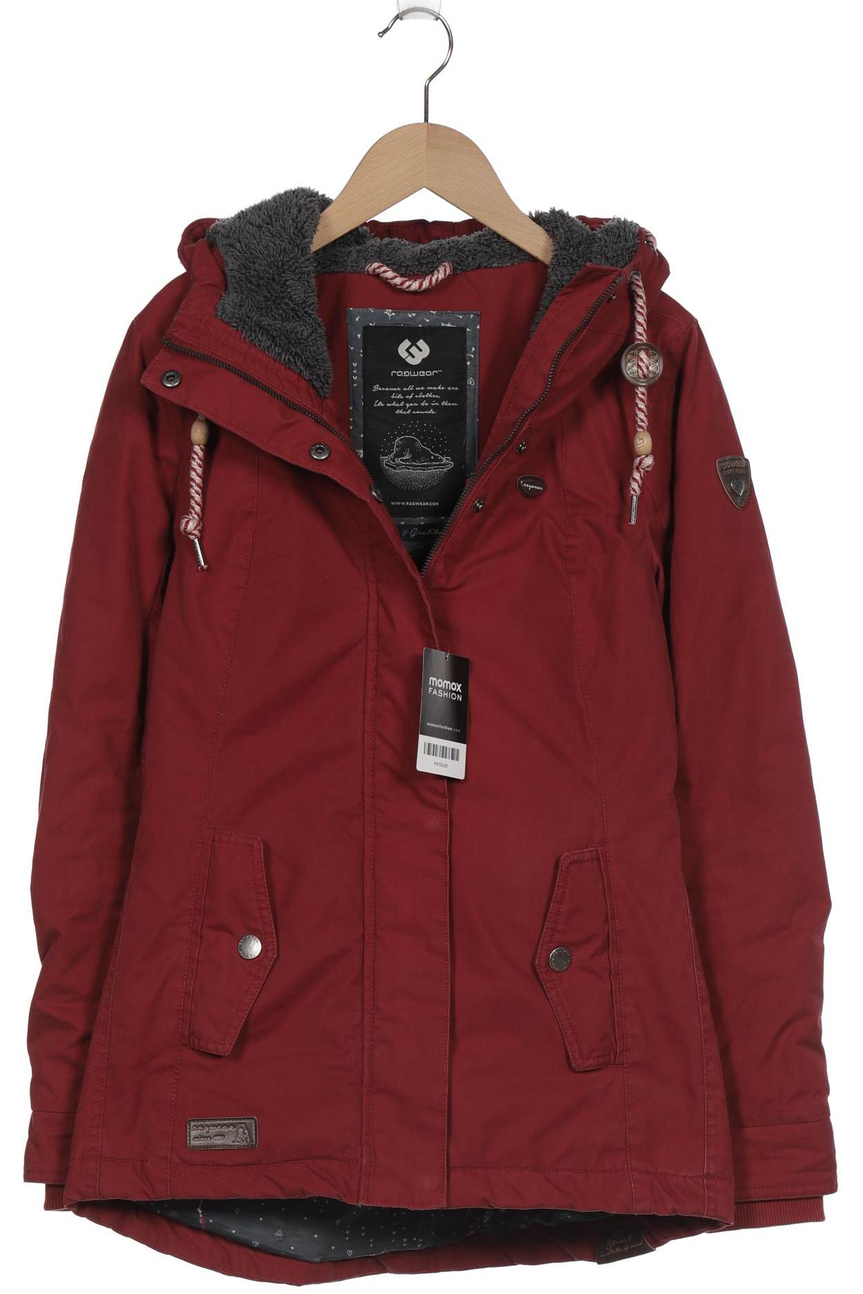 

ragwear Damen Mantel, bordeaux, Gr. 34