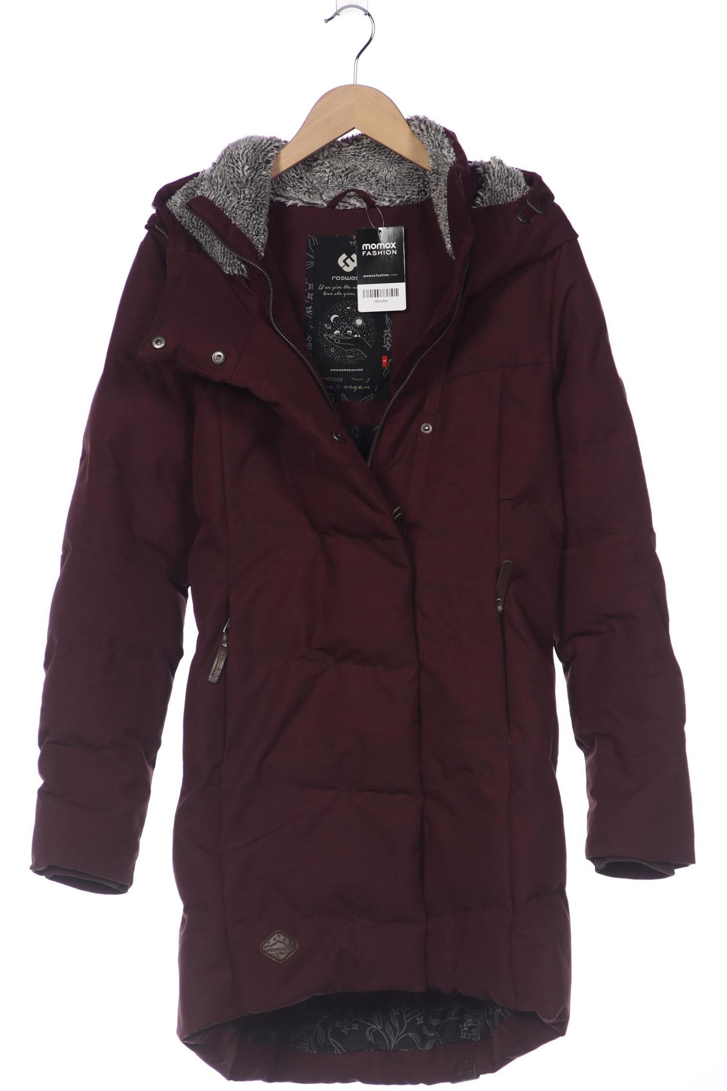 

ragwear Damen Mantel, bordeaux, Gr. 36