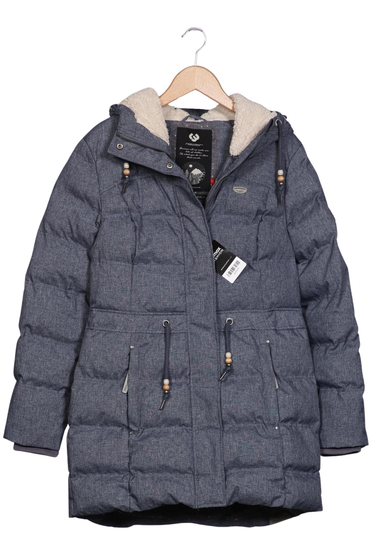 

ragwear Damen Mantel, blau, Gr. 42