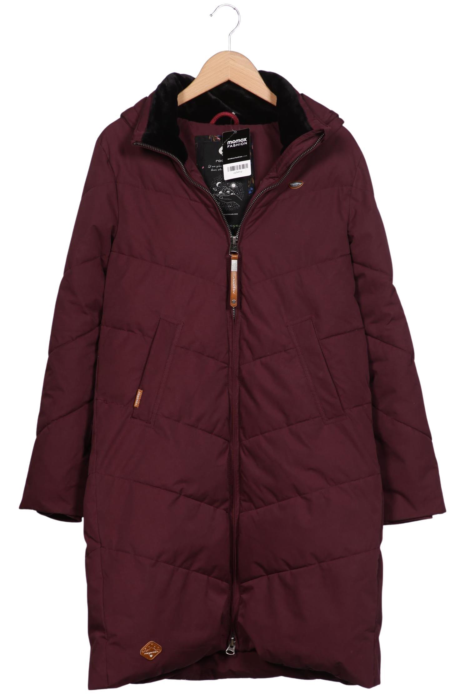 

ragwear Damen Mantel, bordeaux, Gr. 36