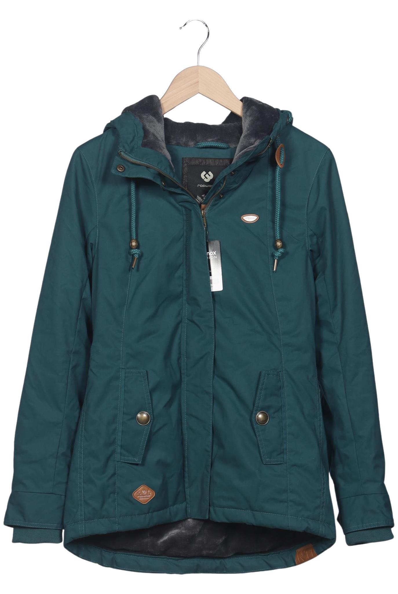 

ragwear Damen Mantel, grün, Gr. 36