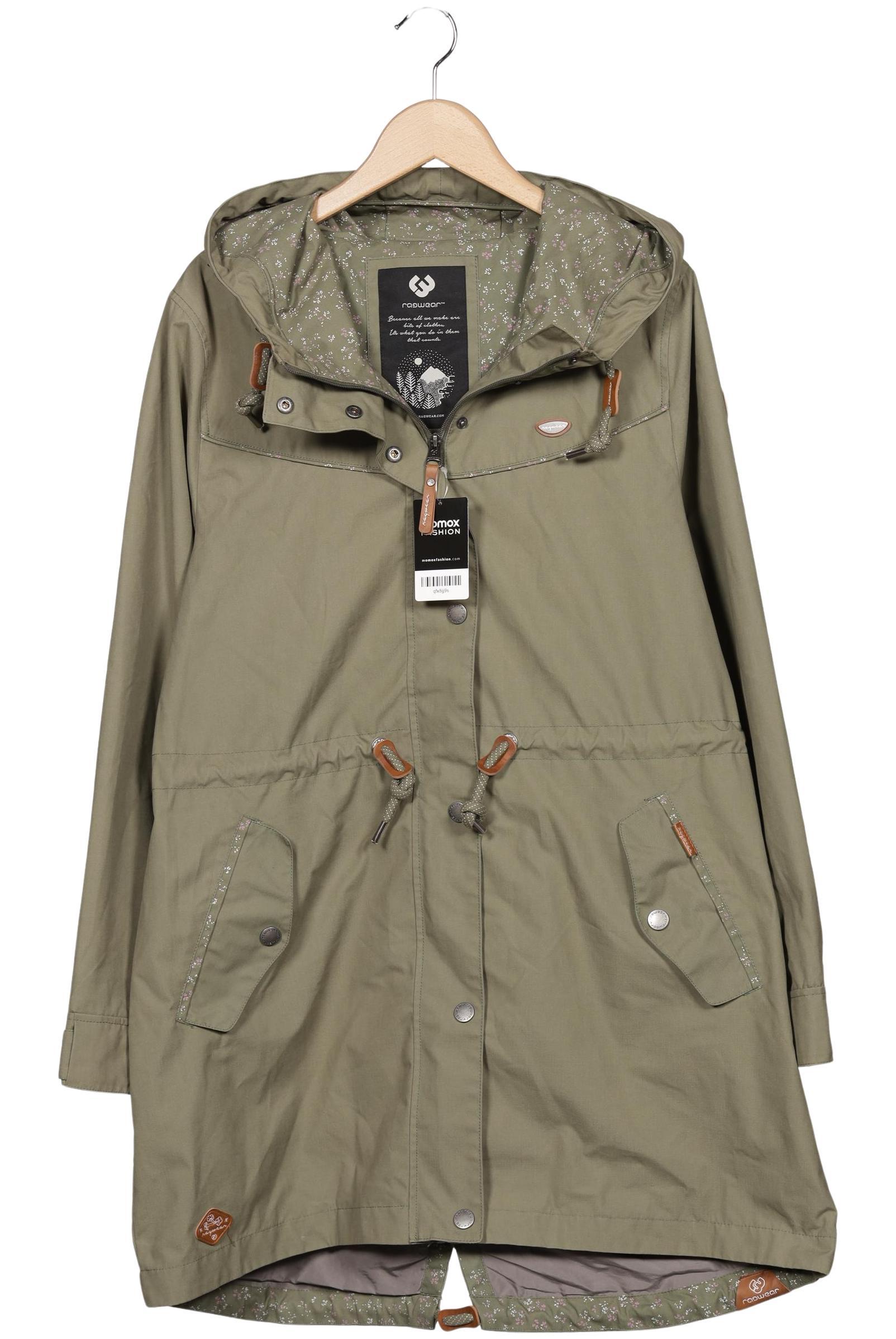 

ragwear Damen Mantel, grün, Gr. 46