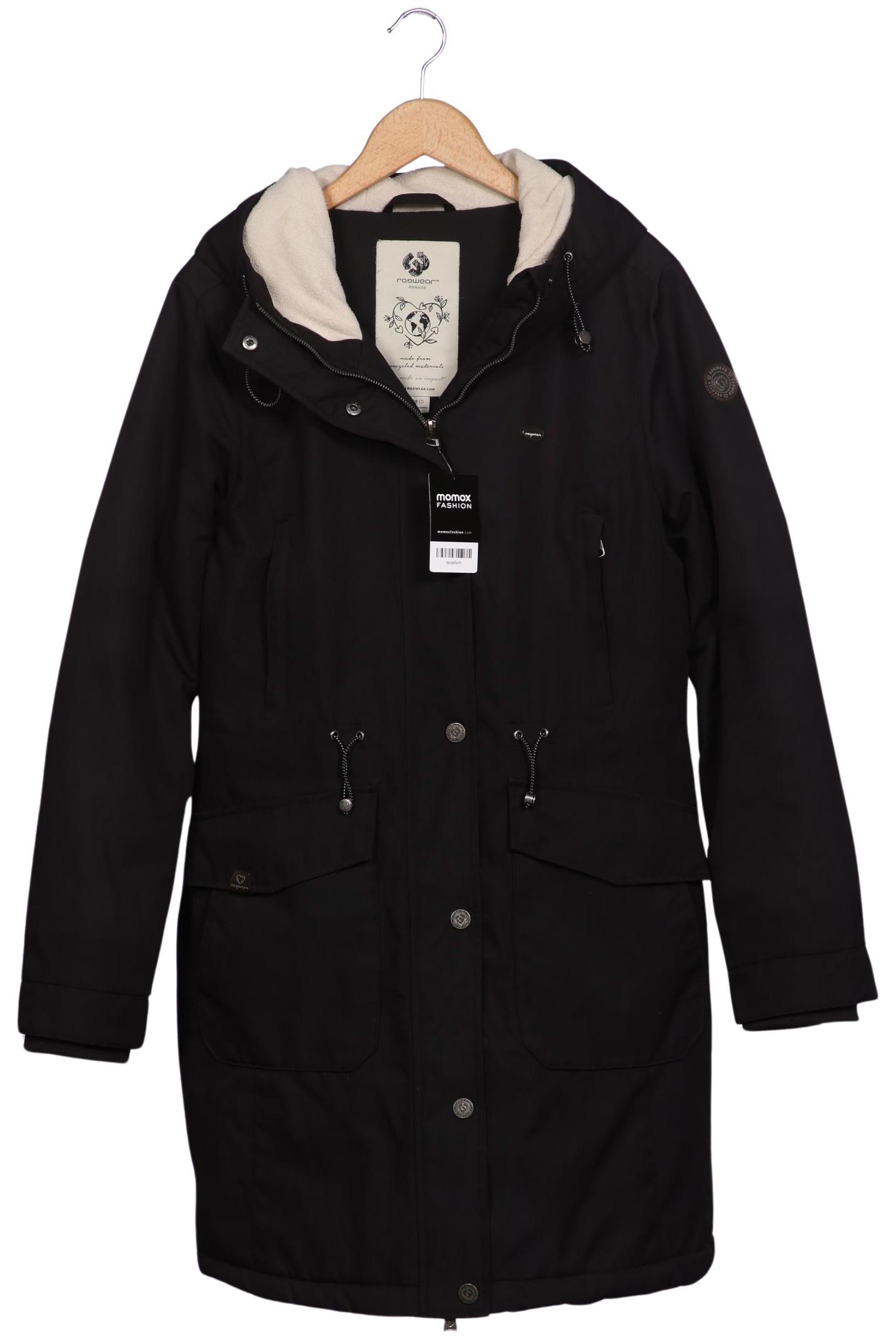 

ragwear Damen Mantel, schwarz, Gr. 44