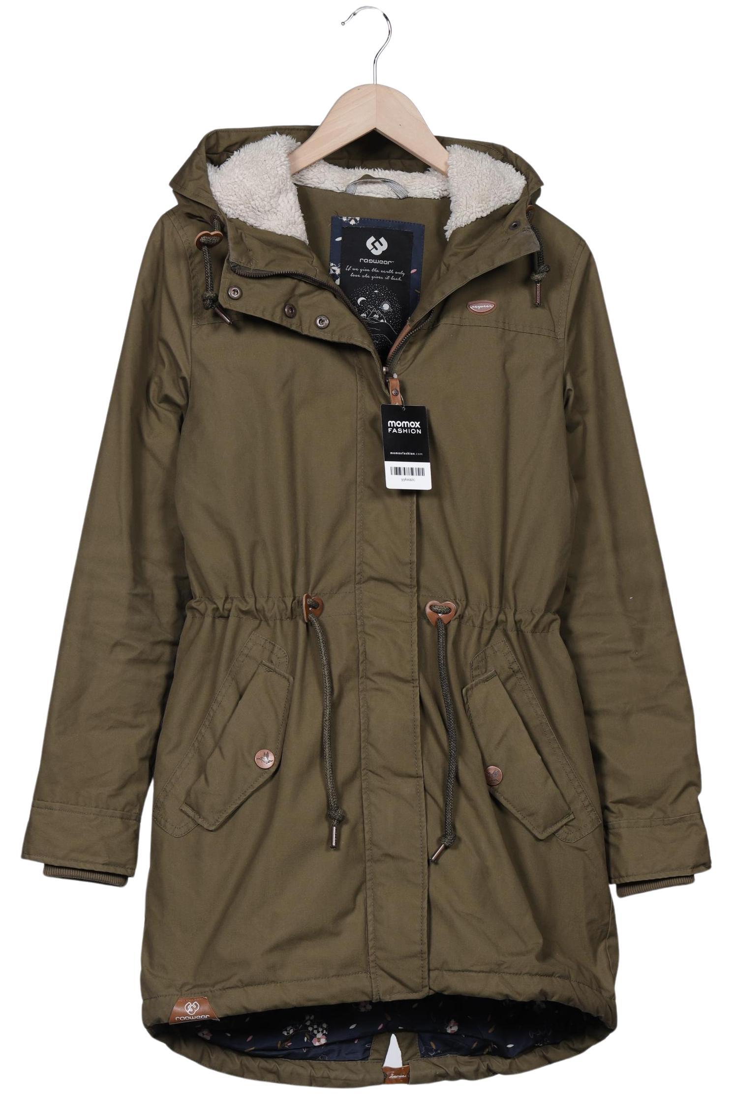 

ragwear Damen Mantel, grün, Gr. 38