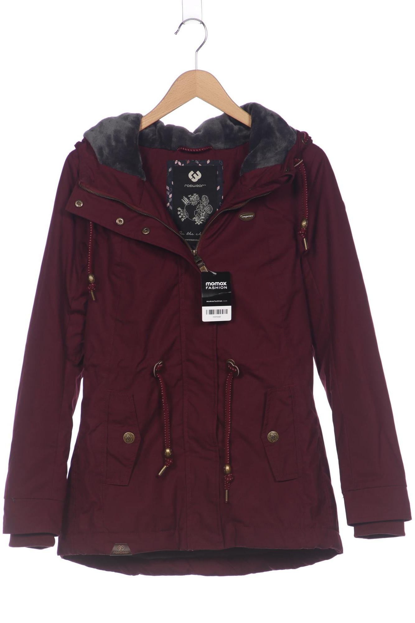 

ragwear Damen Mantel, bordeaux, Gr. 36