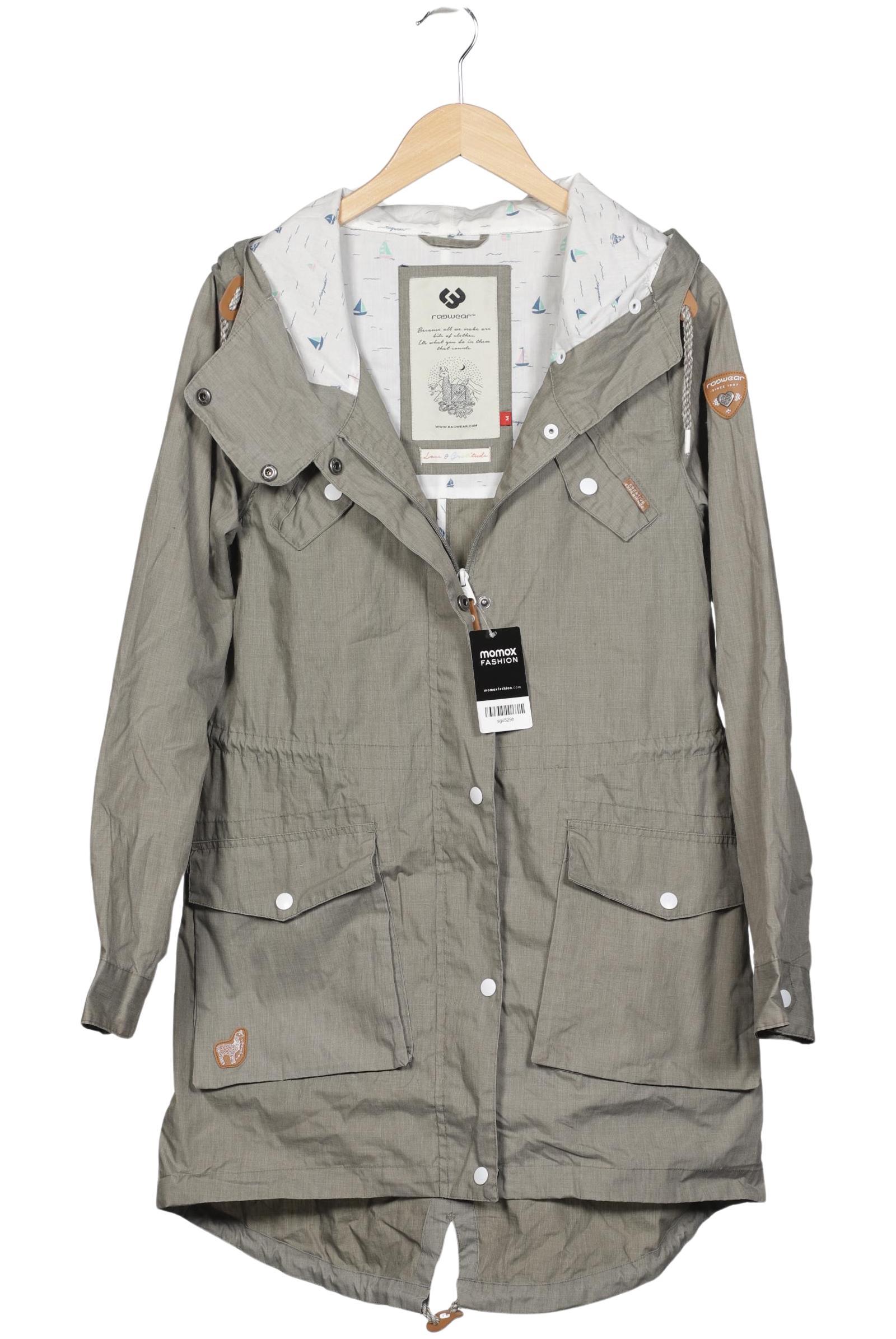 

ragwear Damen Mantel, grün, Gr. 38