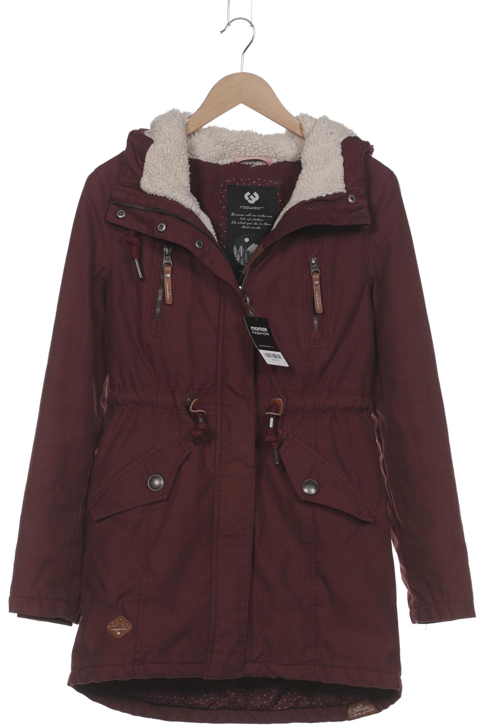 

ragwear Damen Mantel, bordeaux, Gr. 36