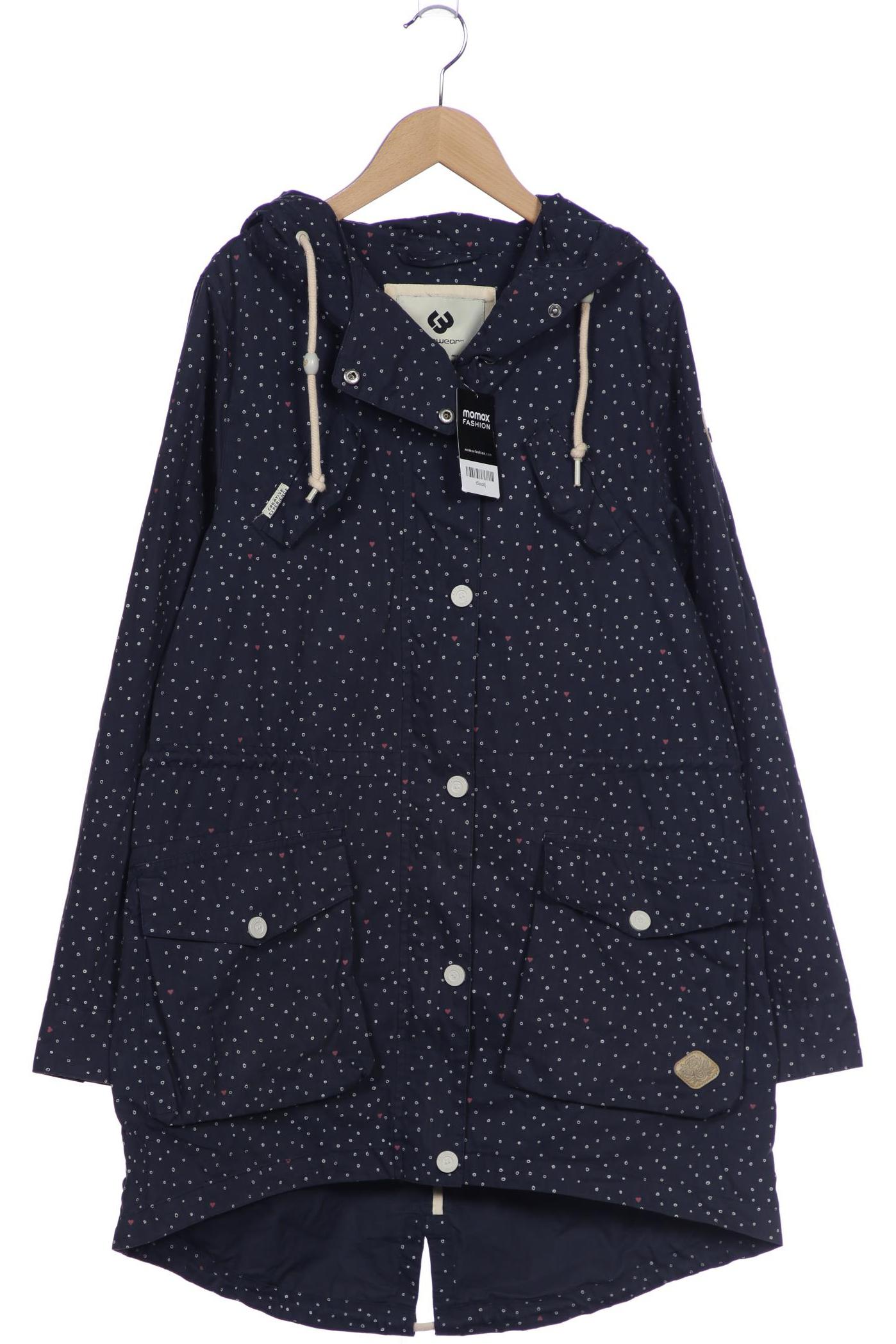 

ragwear Damen Mantel, marineblau, Gr. 38
