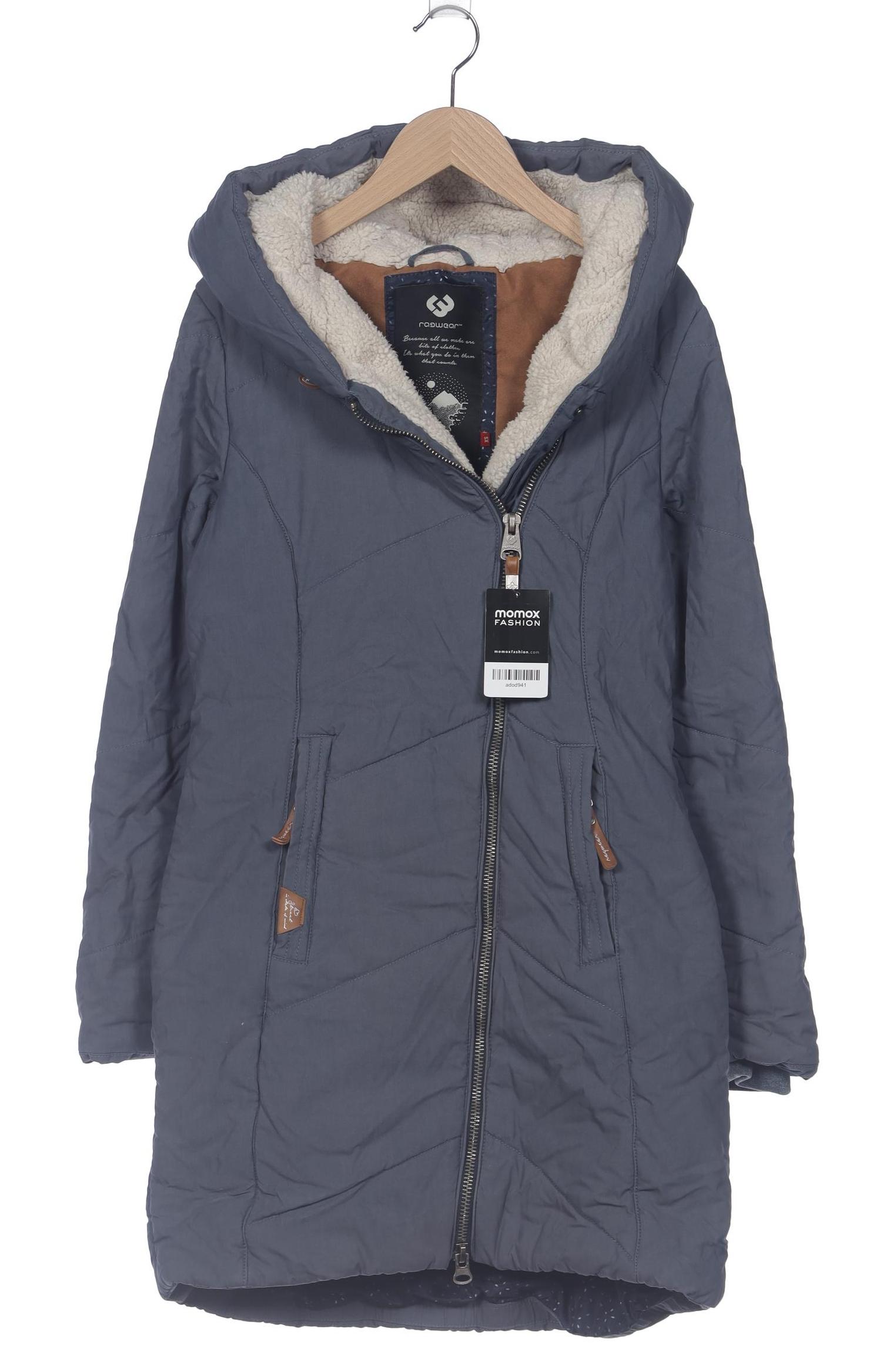 

ragwear Damen Mantel, blau, Gr. 34
