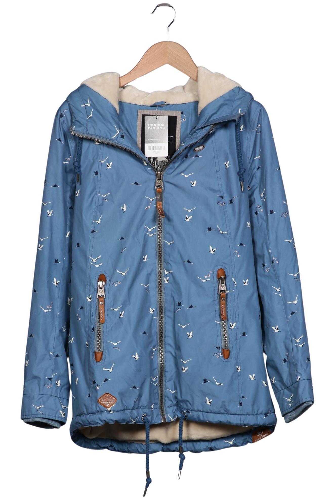 

ragwear Damen Mantel, hellblau, Gr. 38