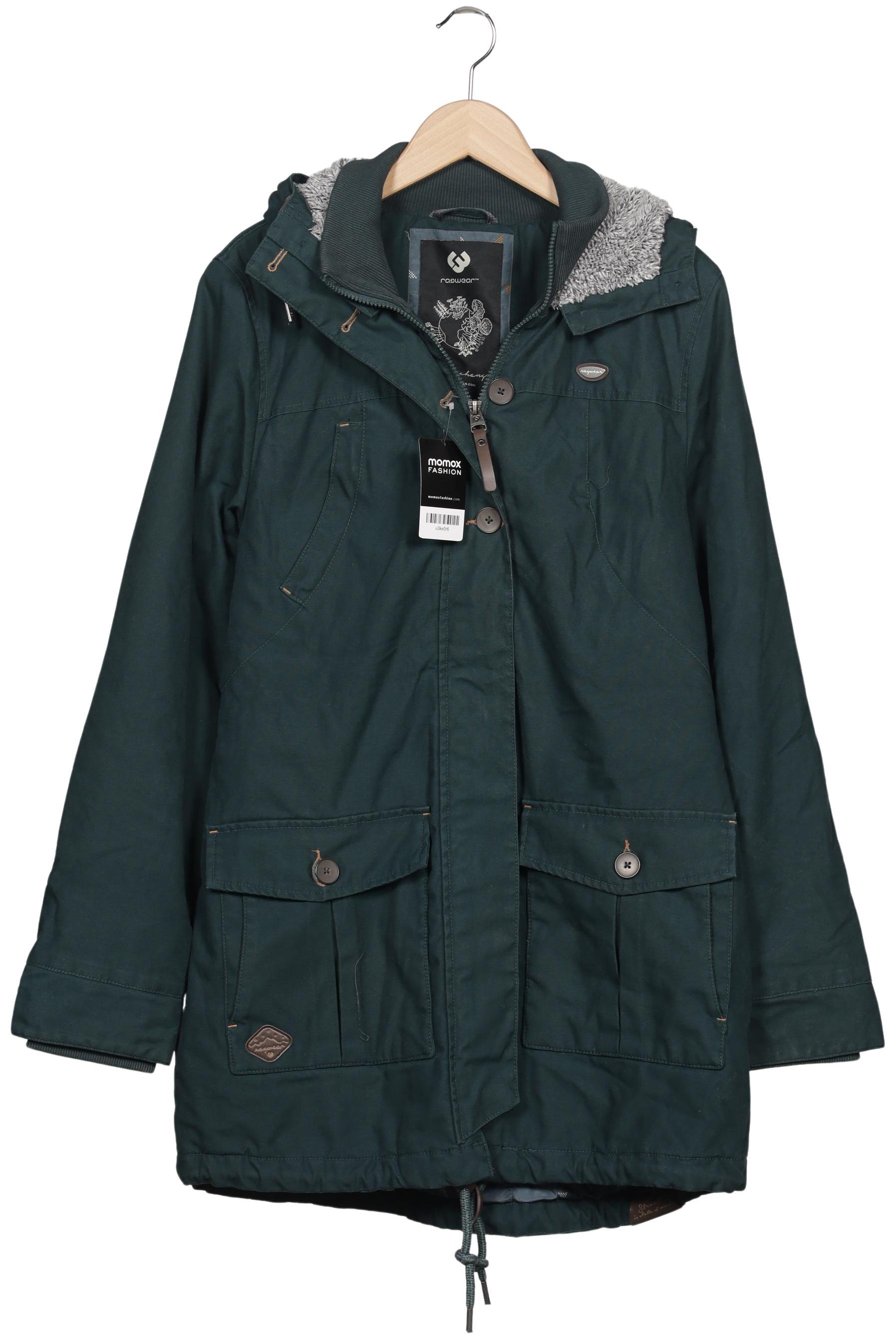 

ragwear Damen Mantel, grün, Gr. 46