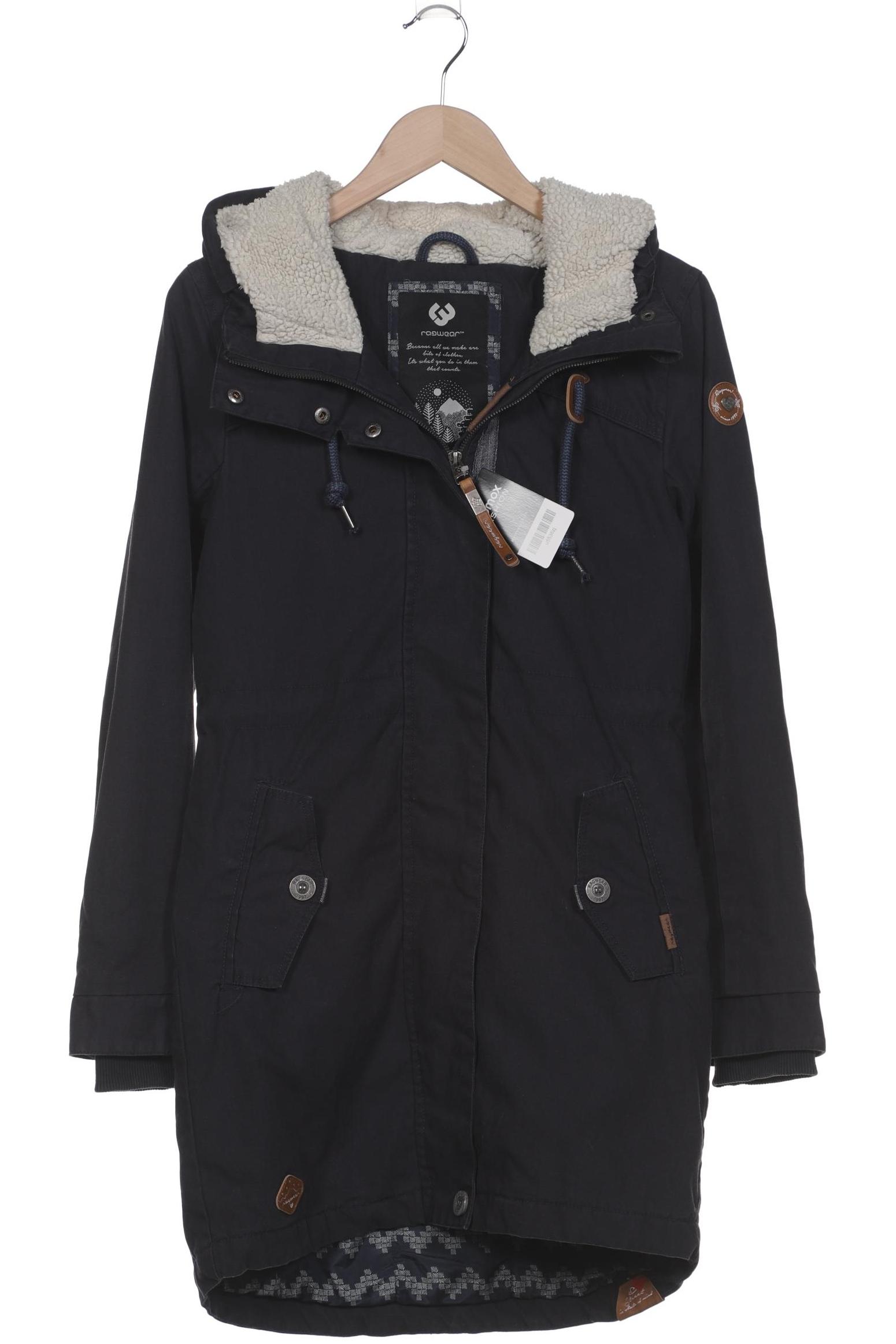 

ragwear Damen Mantel, marineblau, Gr. 34