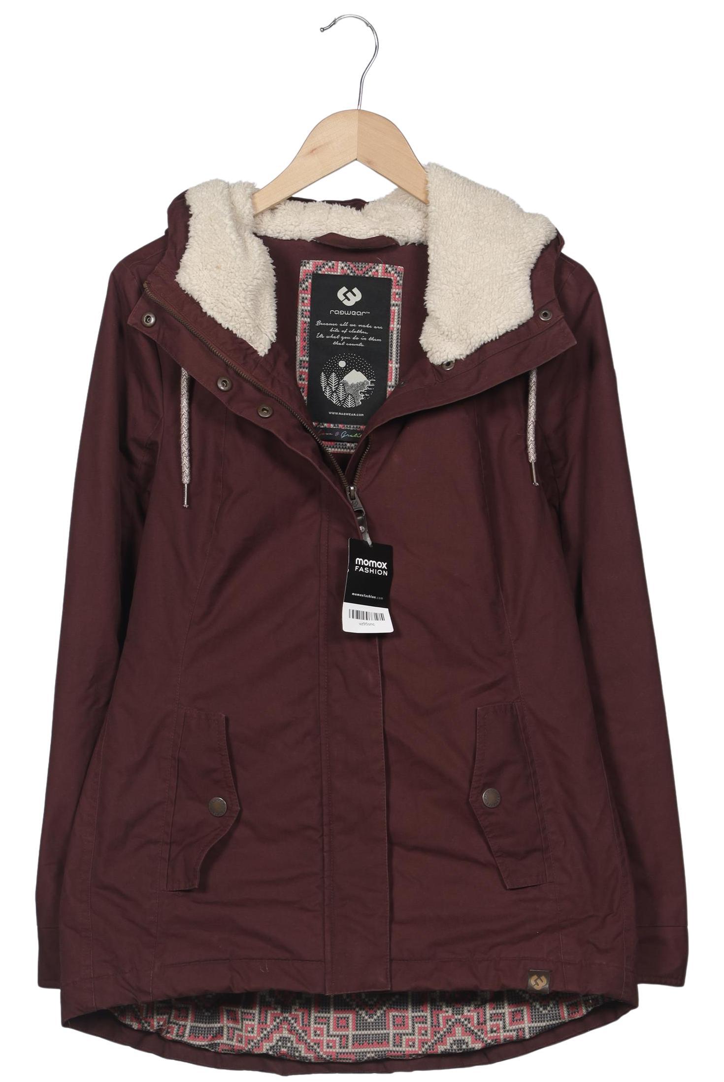 

ragwear Damen Mantel, bordeaux, Gr. 38