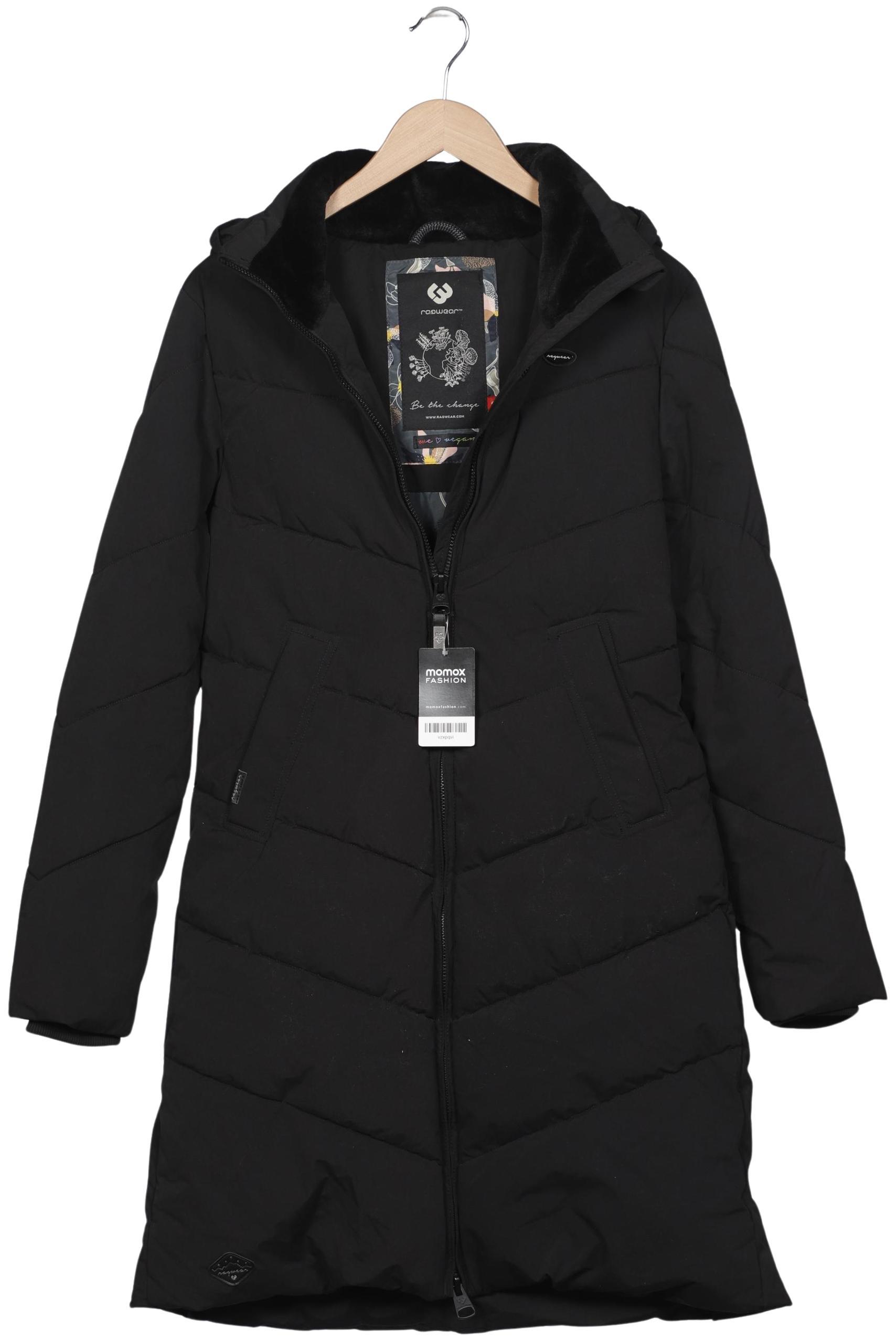 

ragwear Damen Mantel, schwarz, Gr. 36
