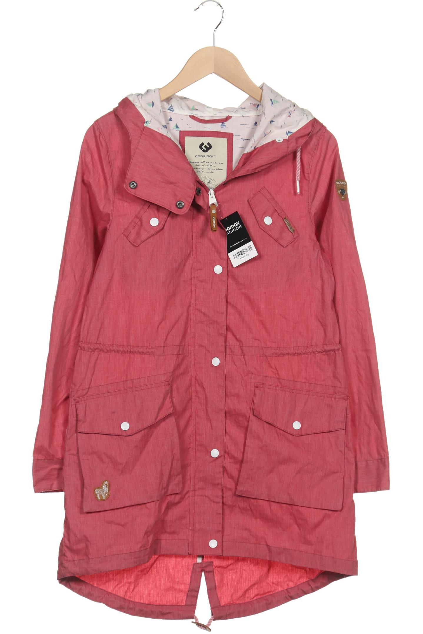 

ragwear Damen Mantel, rot, Gr. 36
