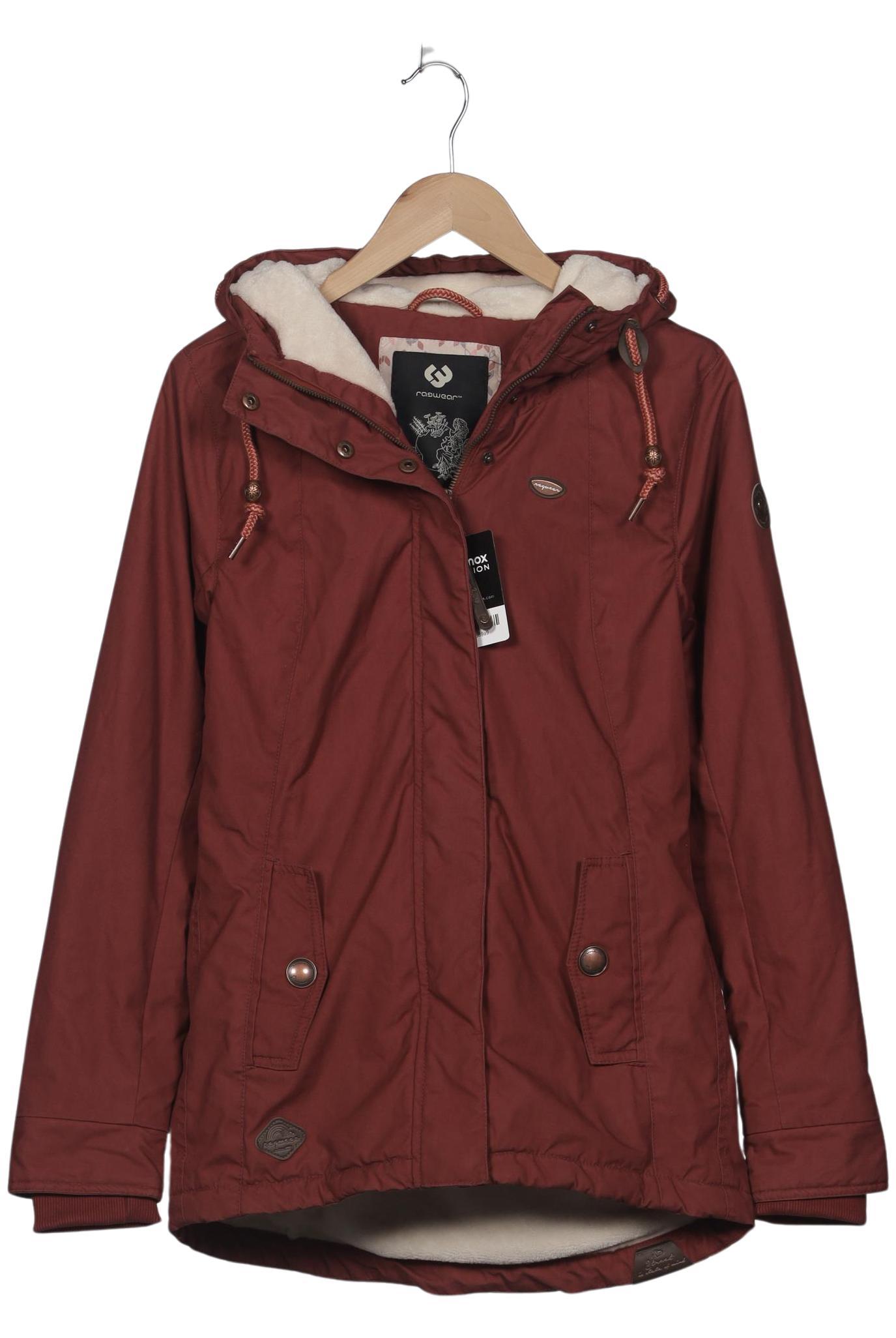 

ragwear Damen Mantel, bordeaux, Gr. 38