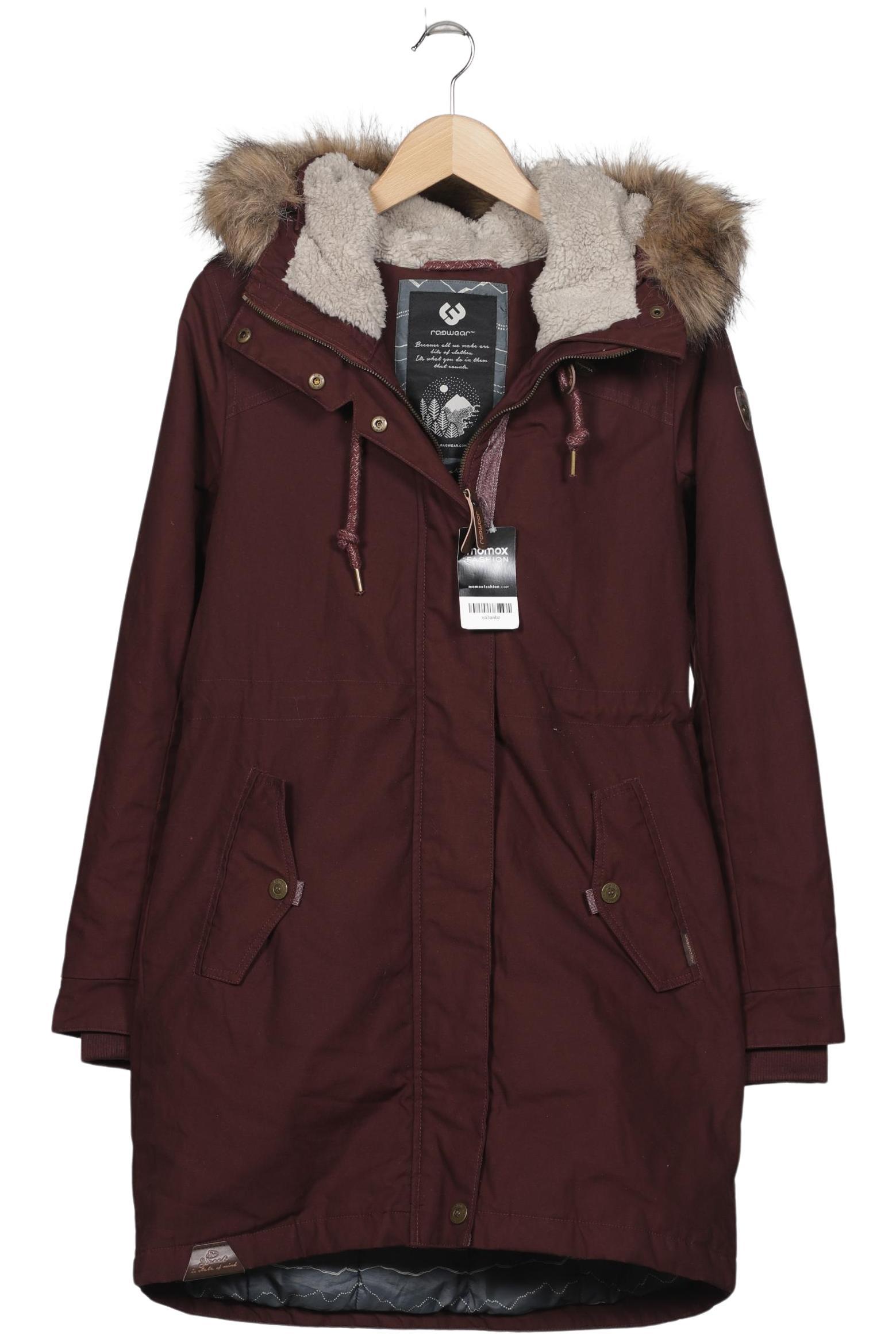 

ragwear Damen Mantel, bordeaux, Gr. 38