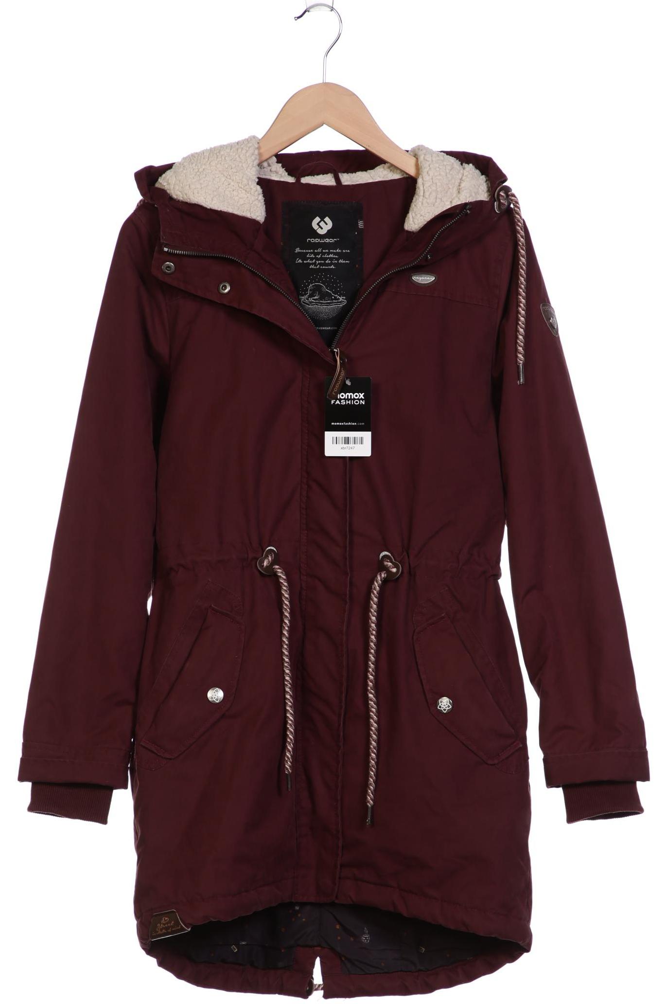

ragwear Damen Mantel, bordeaux, Gr. 36