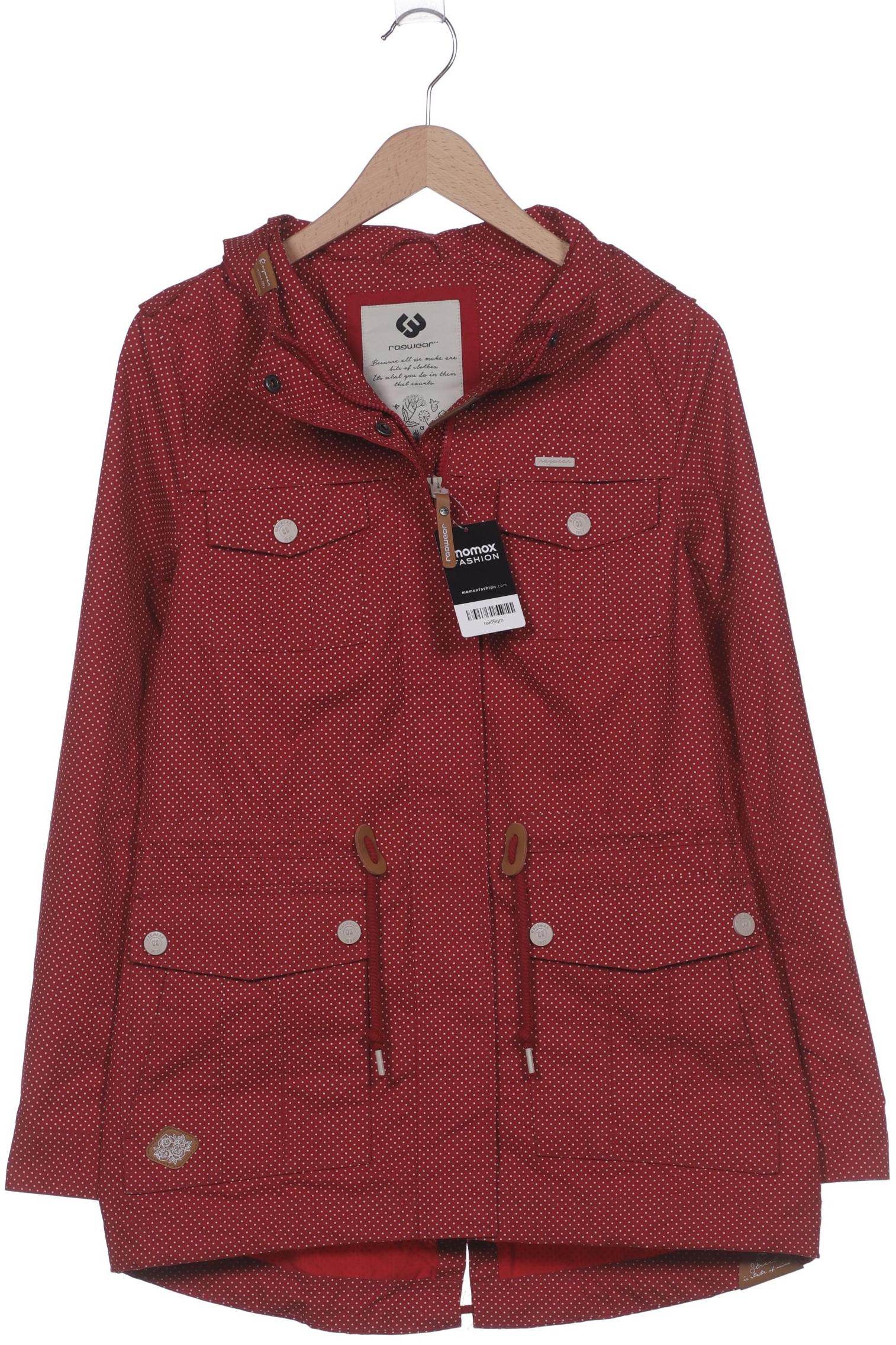 

ragwear Damen Mantel, rot, Gr. 38
