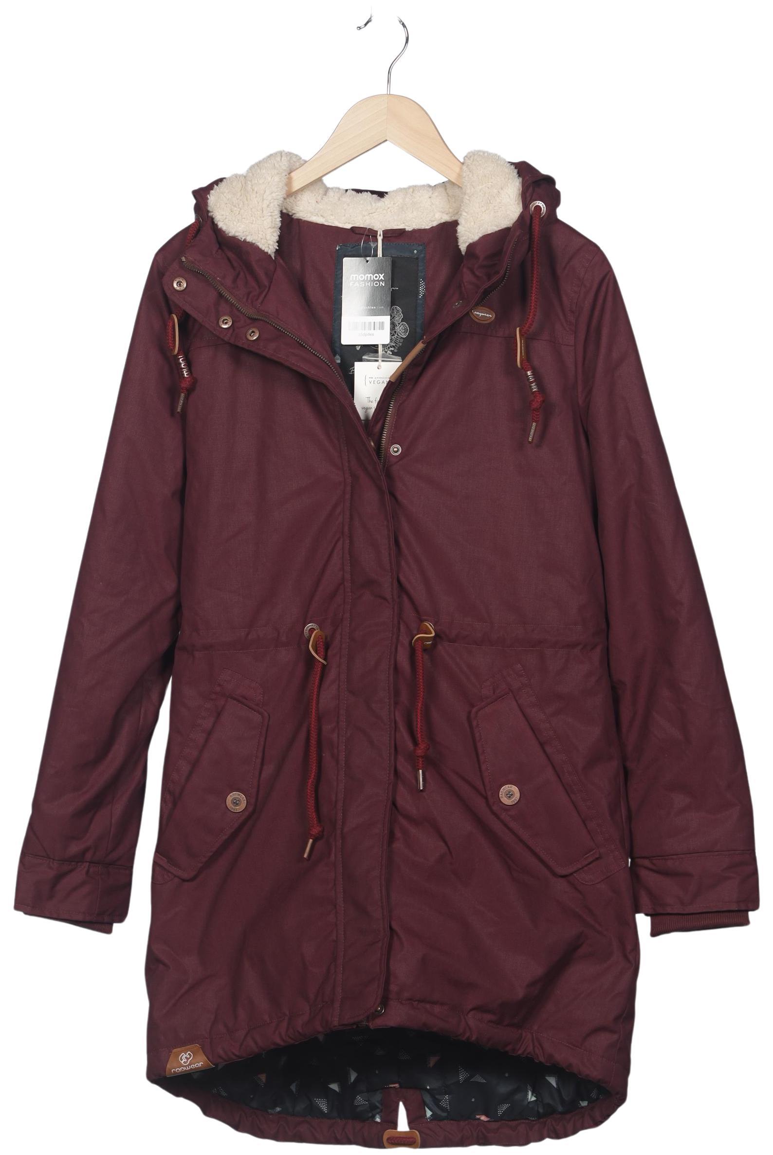 

ragwear Damen Mantel, bordeaux, Gr. 42