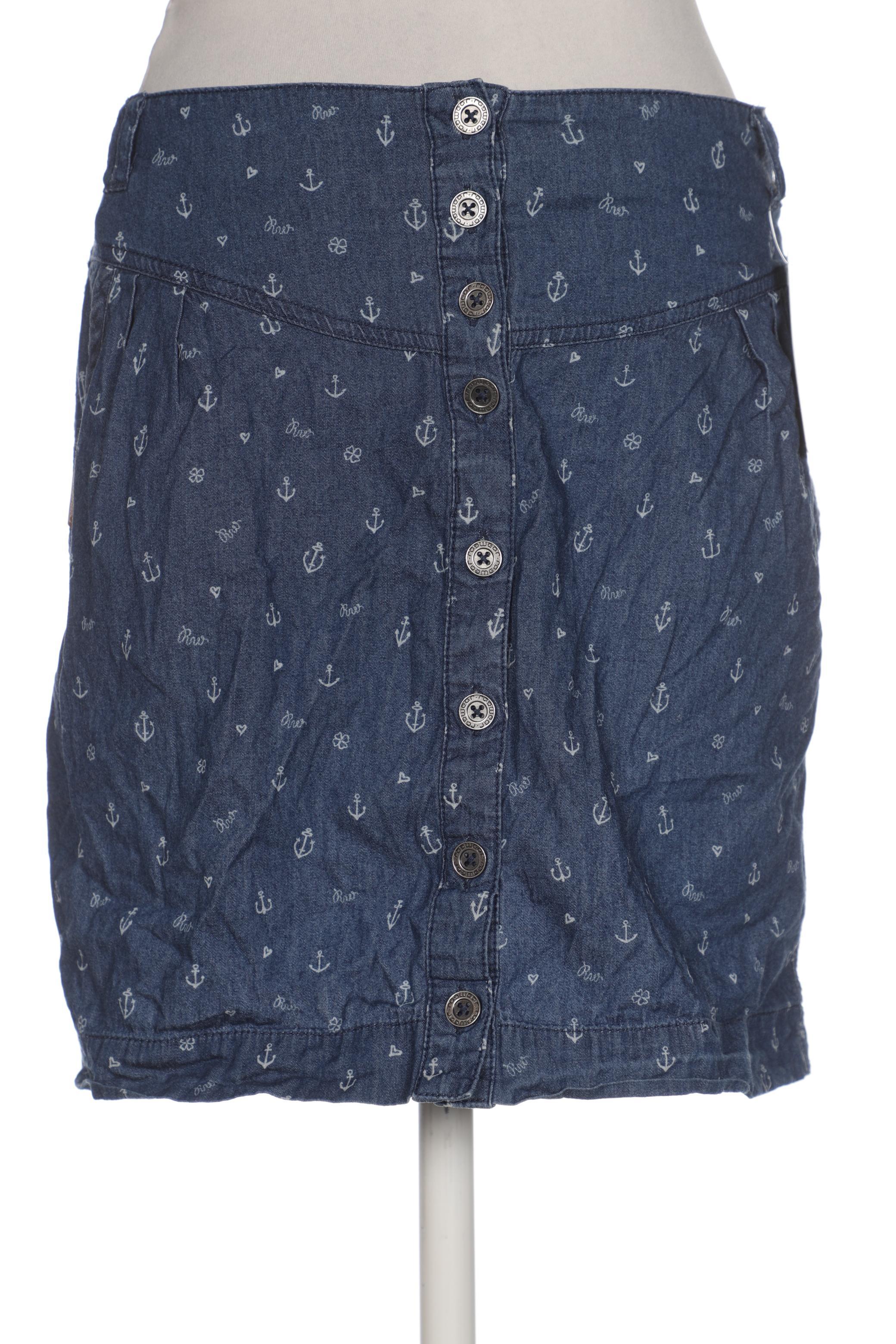 

ragwear Damen Rock, marineblau, Gr. 38