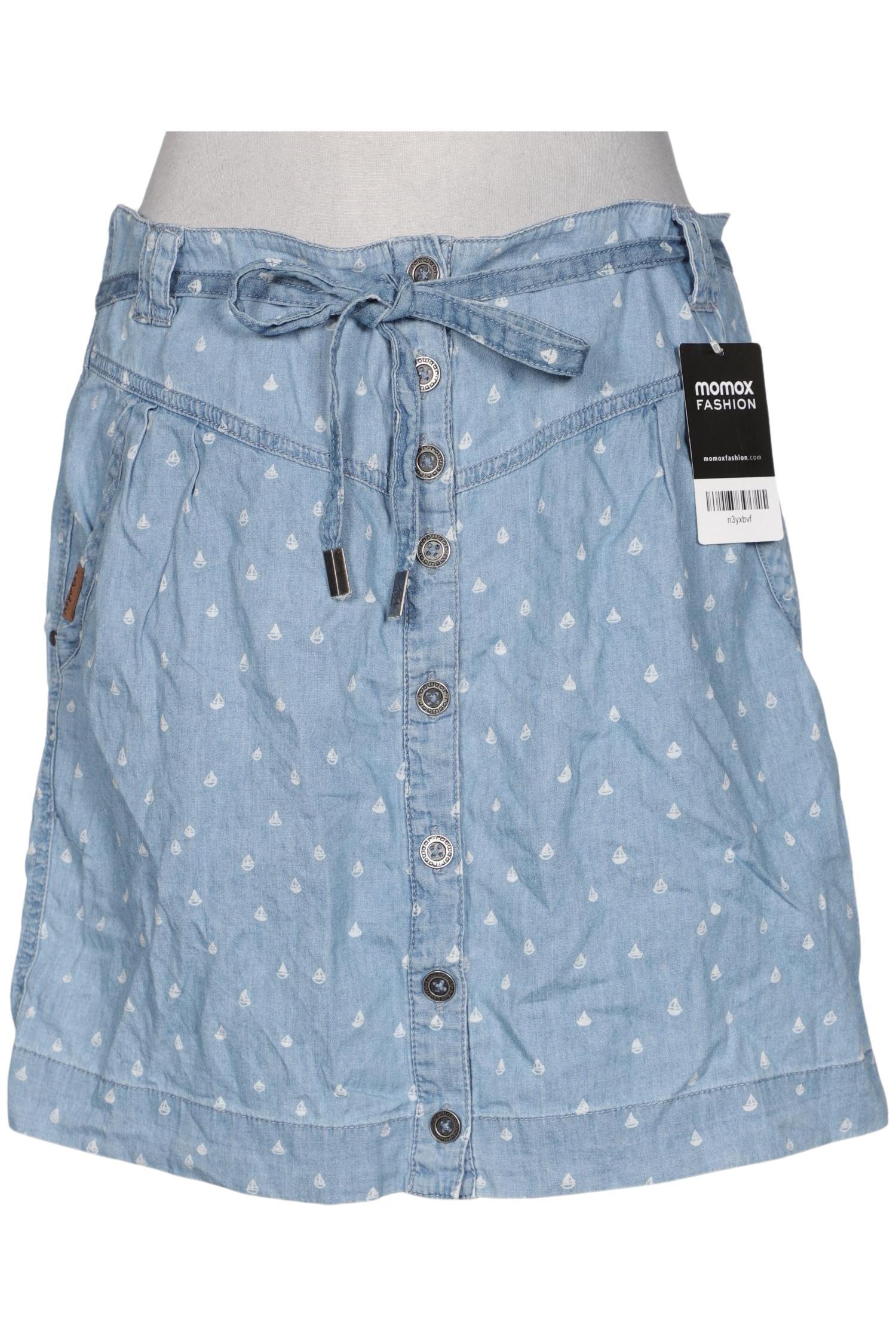 

ragwear Damen Rock, blau, Gr. 36