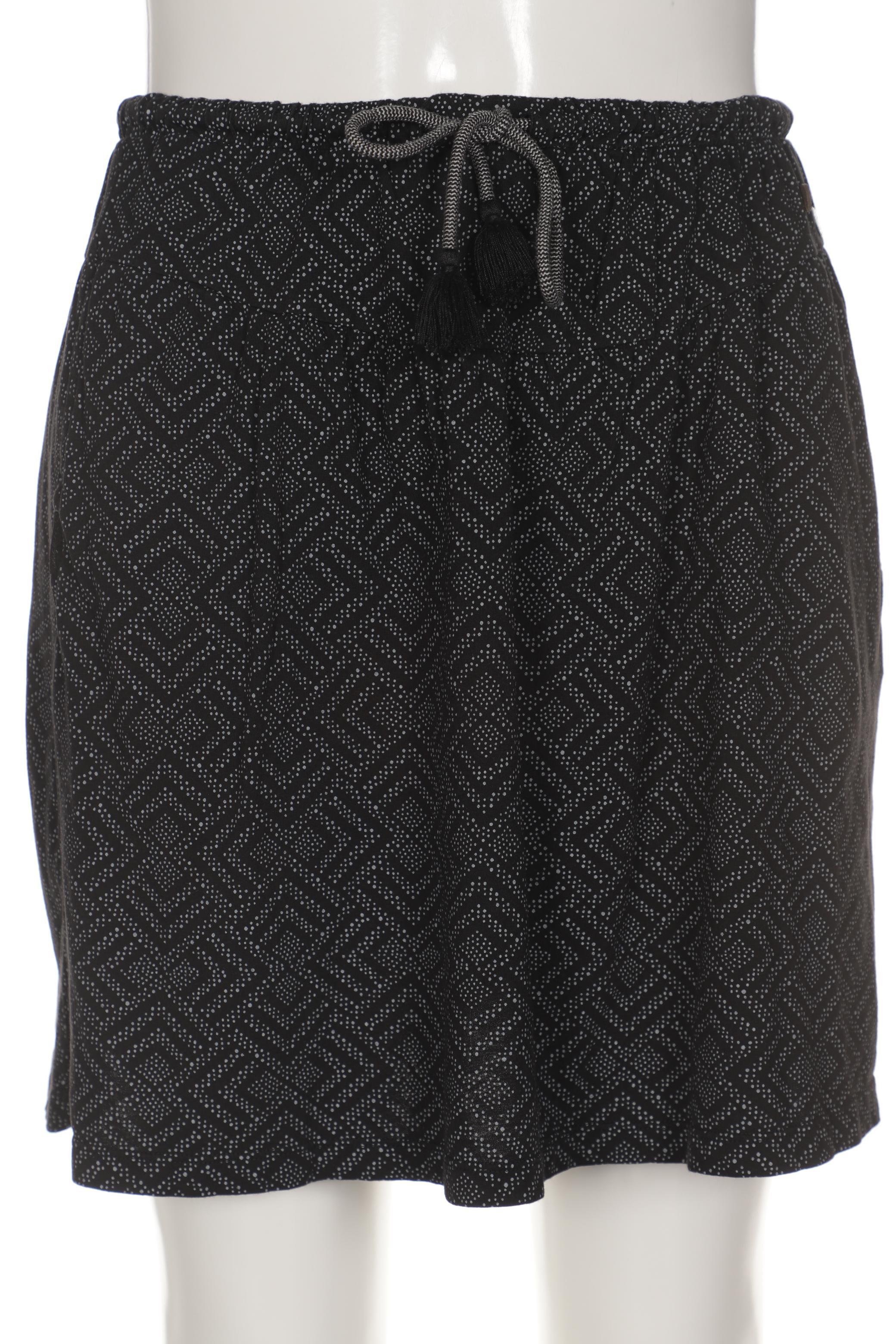 

ragwear Damen Rock, schwarz