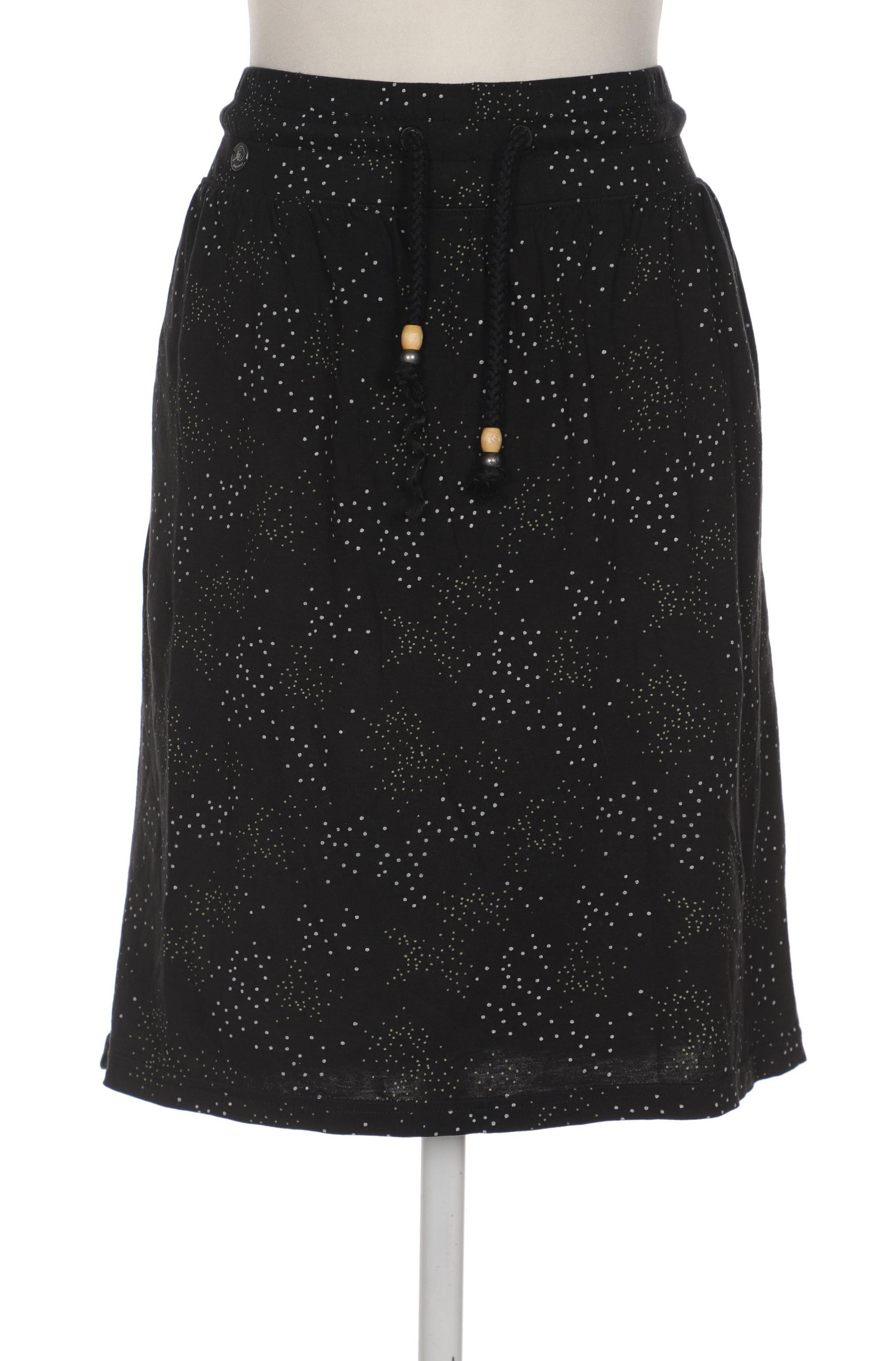

ragwear Damen Rock, schwarz