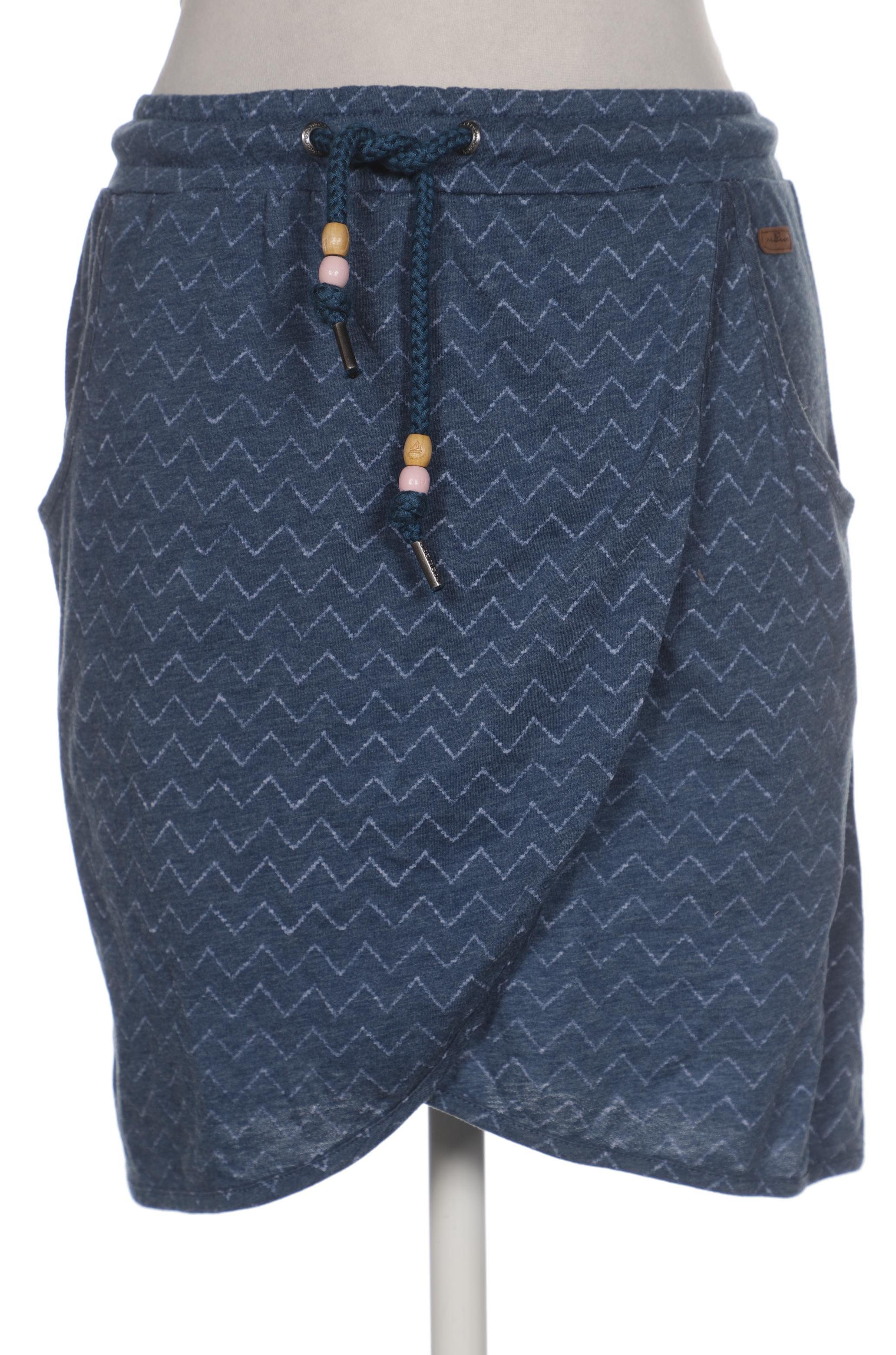 

ragwear Damen Rock, blau, Gr. 34