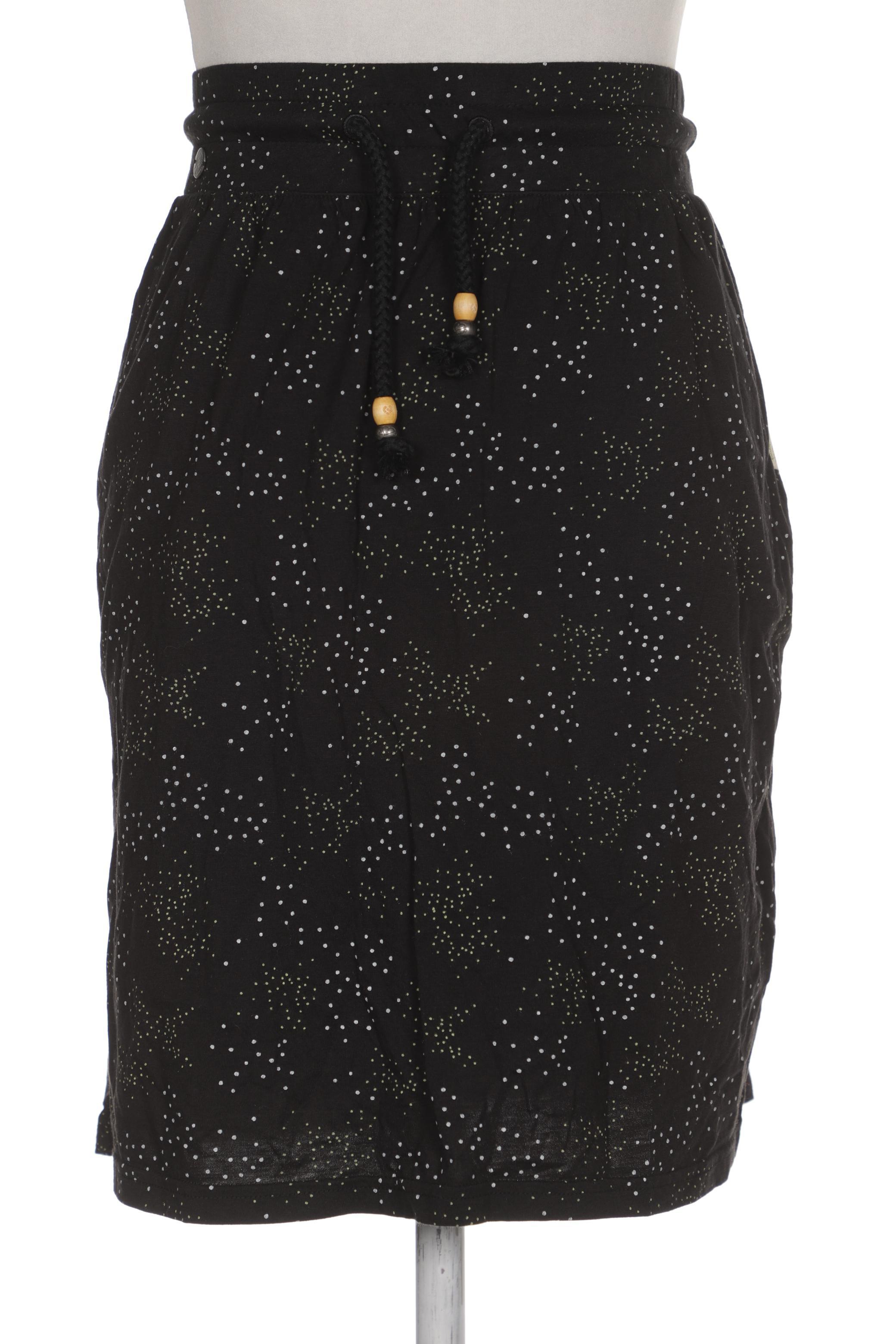 

ragwear Damen Rock, schwarz