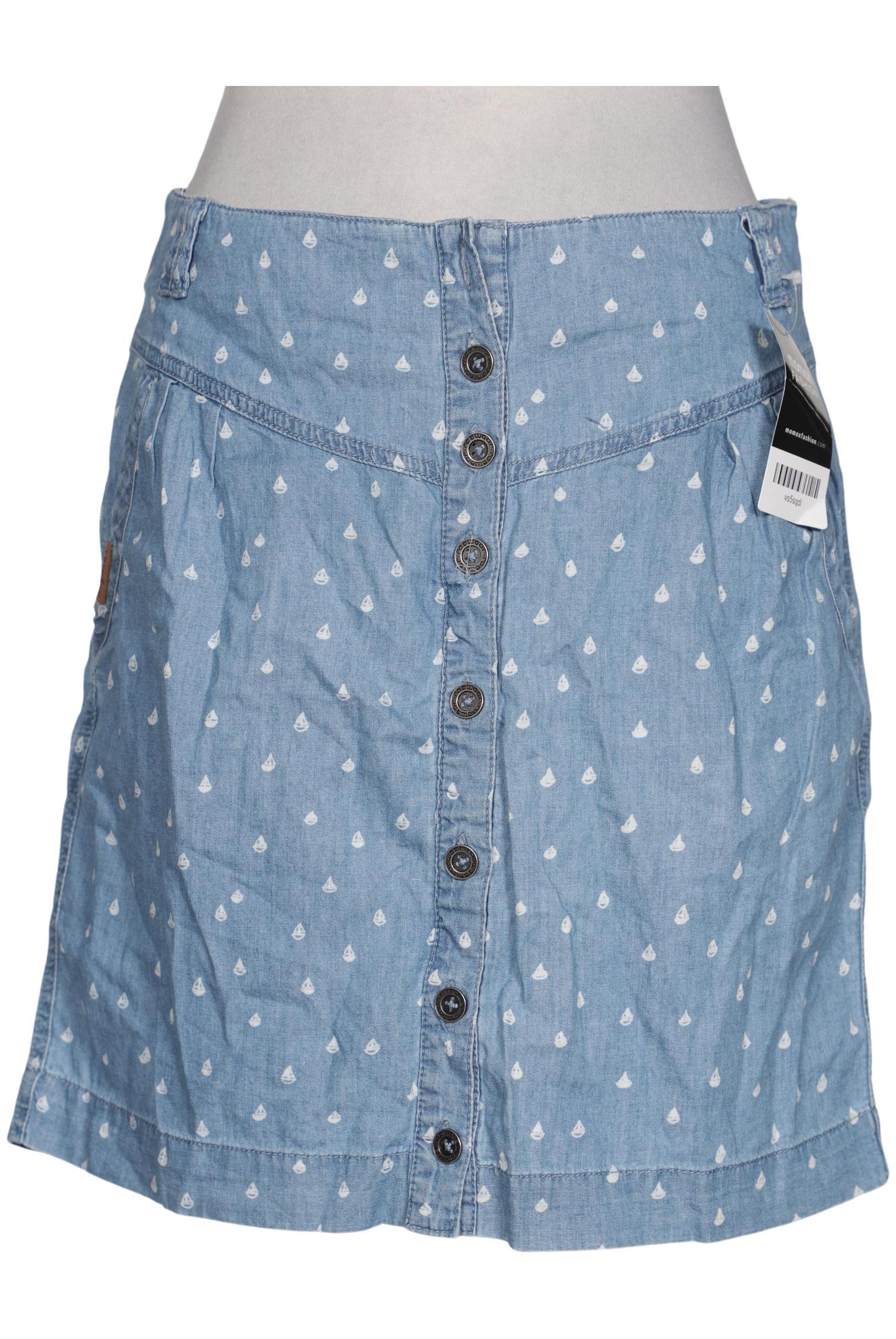 

ragwear Damen Rock, blau, Gr. 36