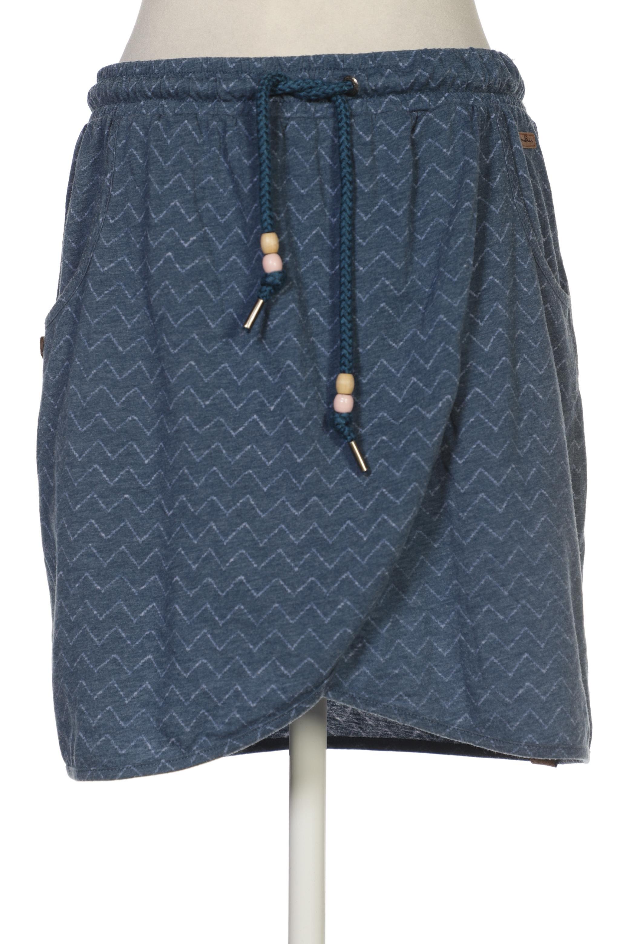 

ragwear Damen Rock, blau, Gr. 36