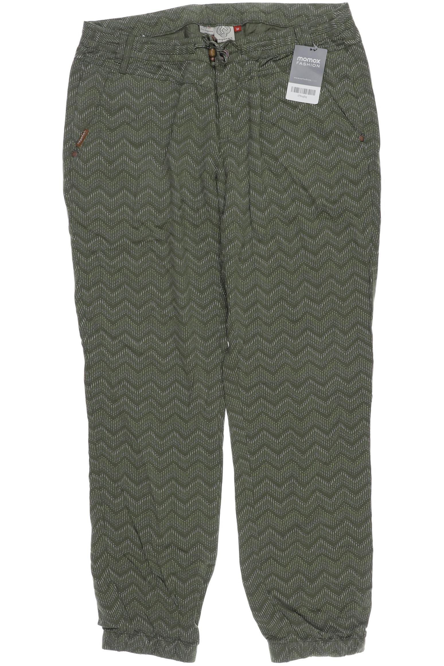 

ragwear Damen Stoffhose, grün, Gr. 30