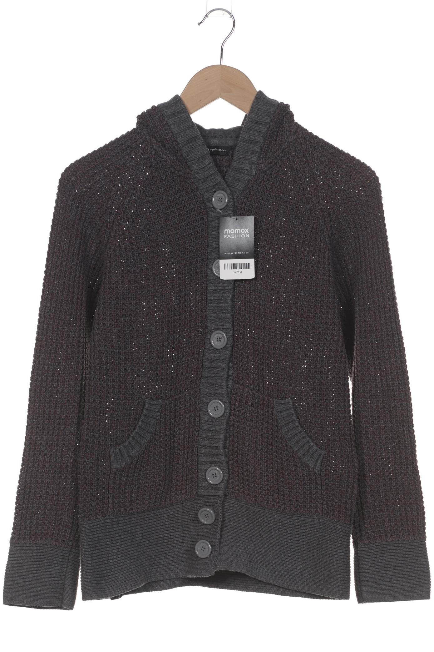 

ragwear Damen Strickjacke, grau, Gr. 38