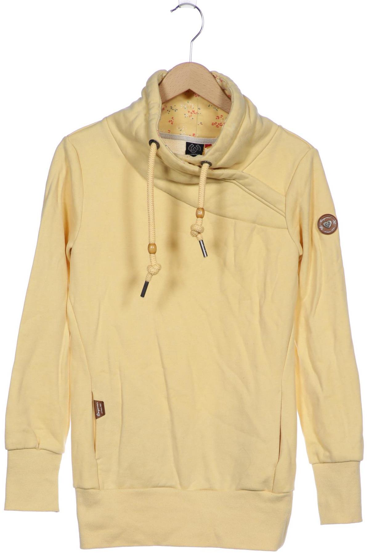 

ragwear Damen Sweatshirt, gelb, Gr. 38