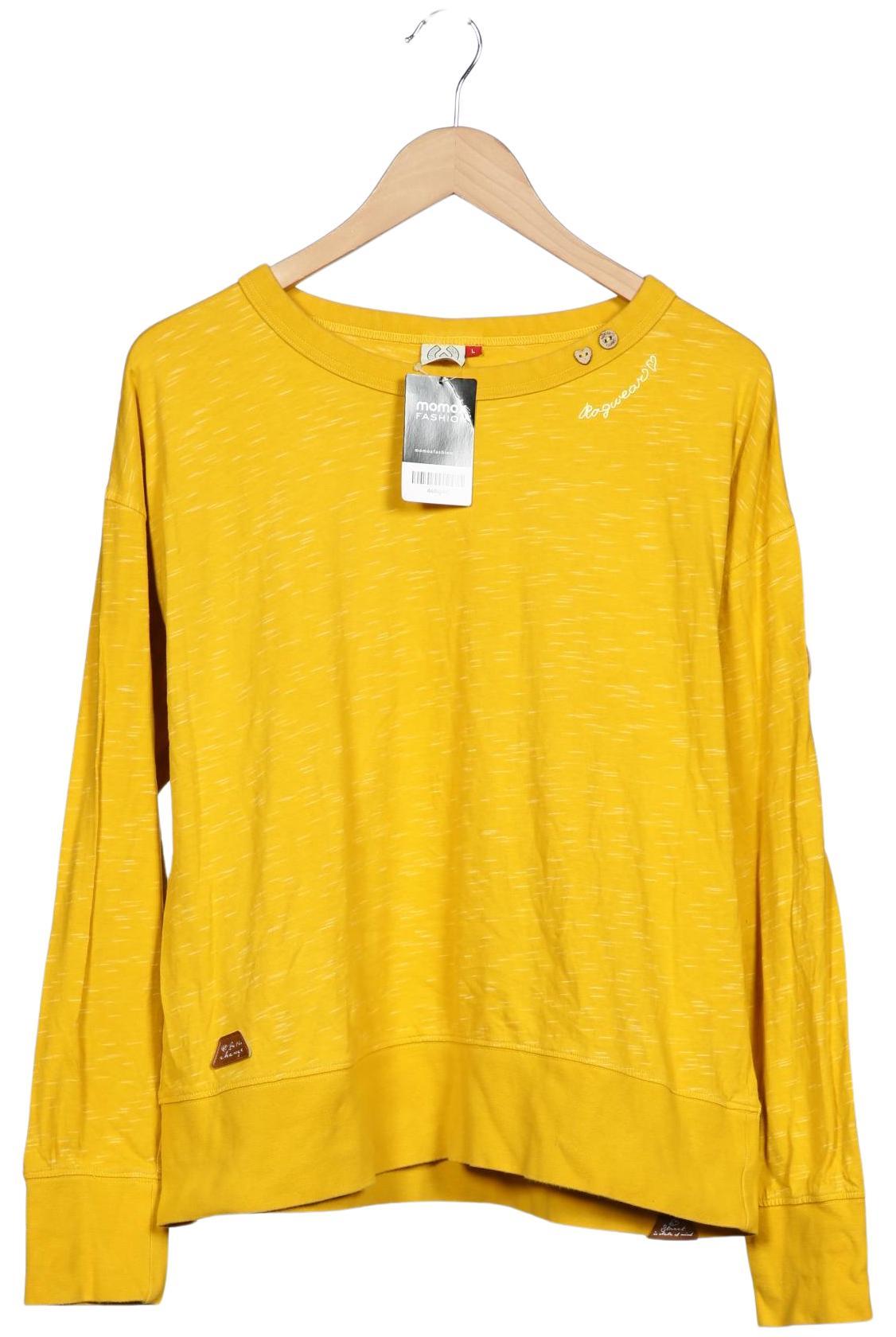 

ragwear Damen Sweatshirt, gelb, Gr. 42