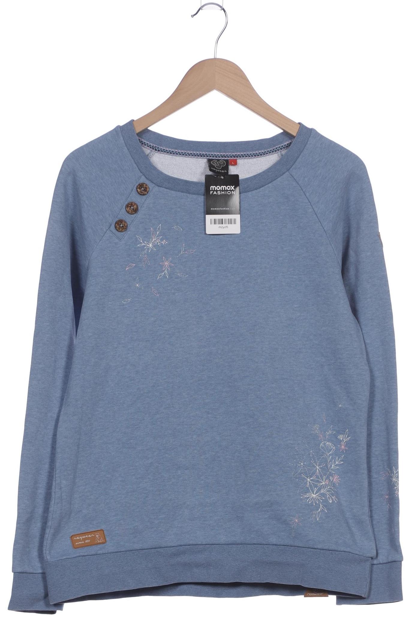 

ragwear Damen Sweatshirt, blau, Gr. 42