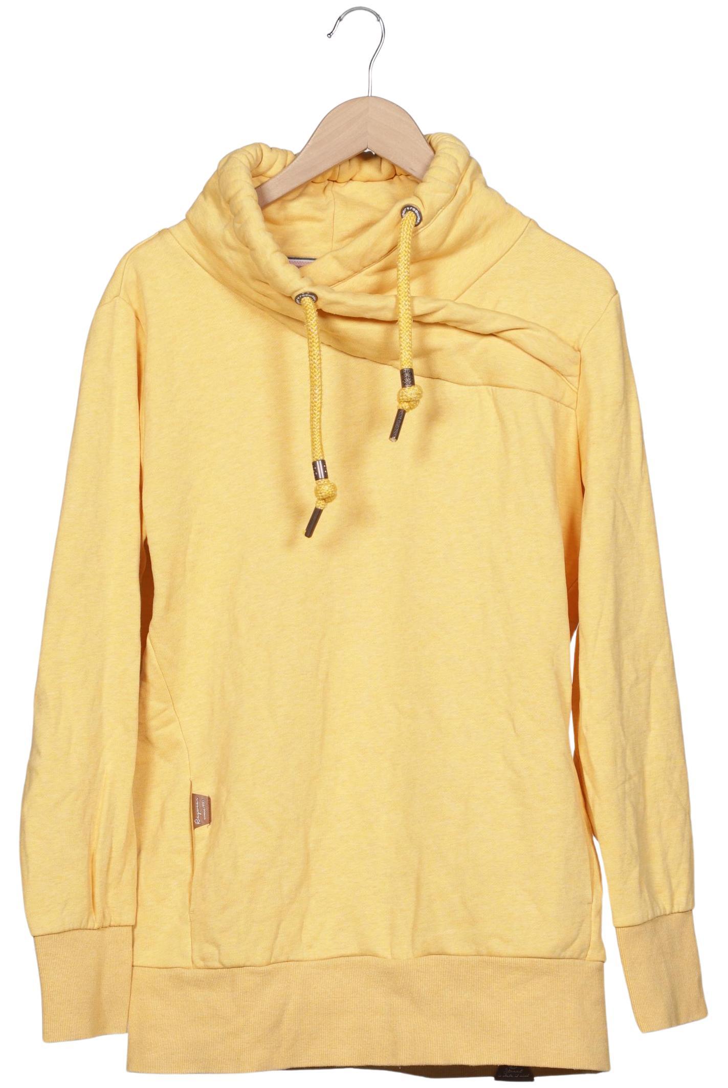 

ragwear Damen Sweatshirt, gelb, Gr. 46