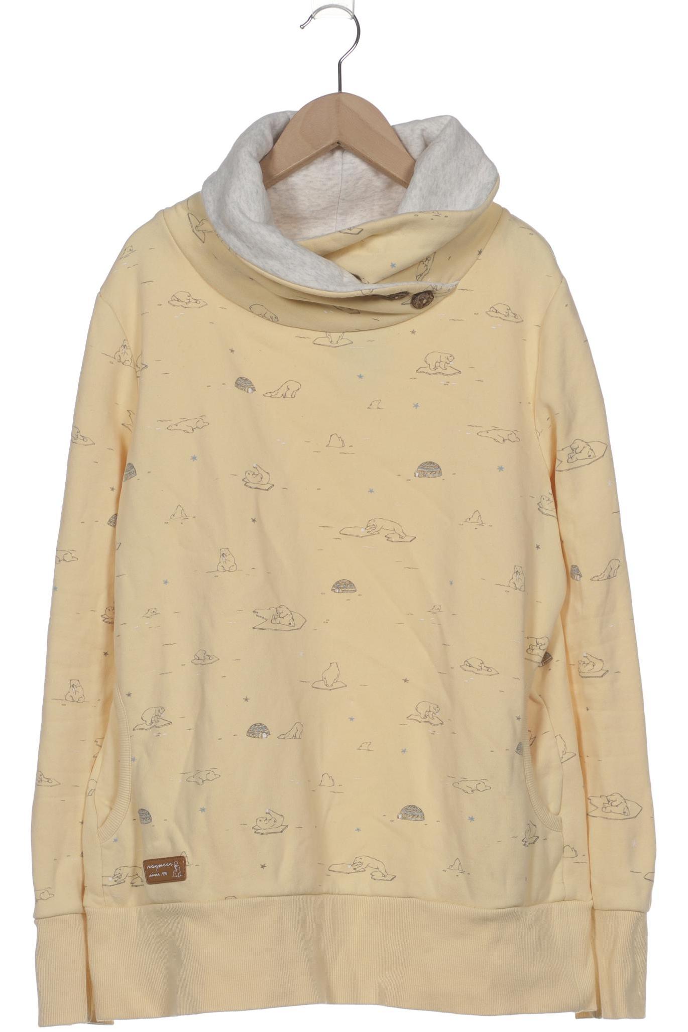 

ragwear Damen Sweatshirt, gelb, Gr. 44