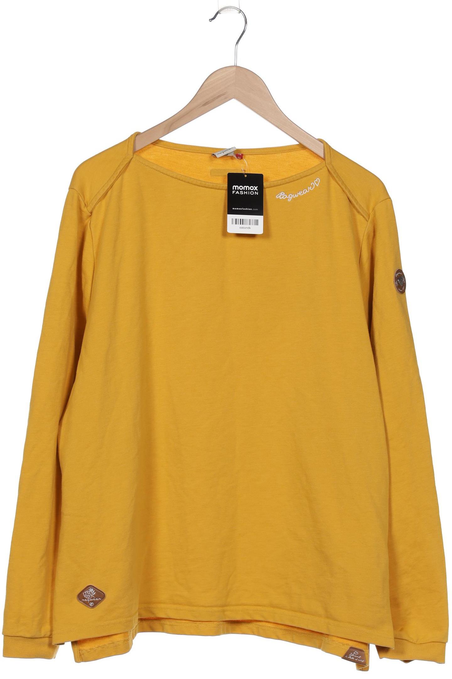 

ragwear Damen Sweatshirt, gelb, Gr. 50