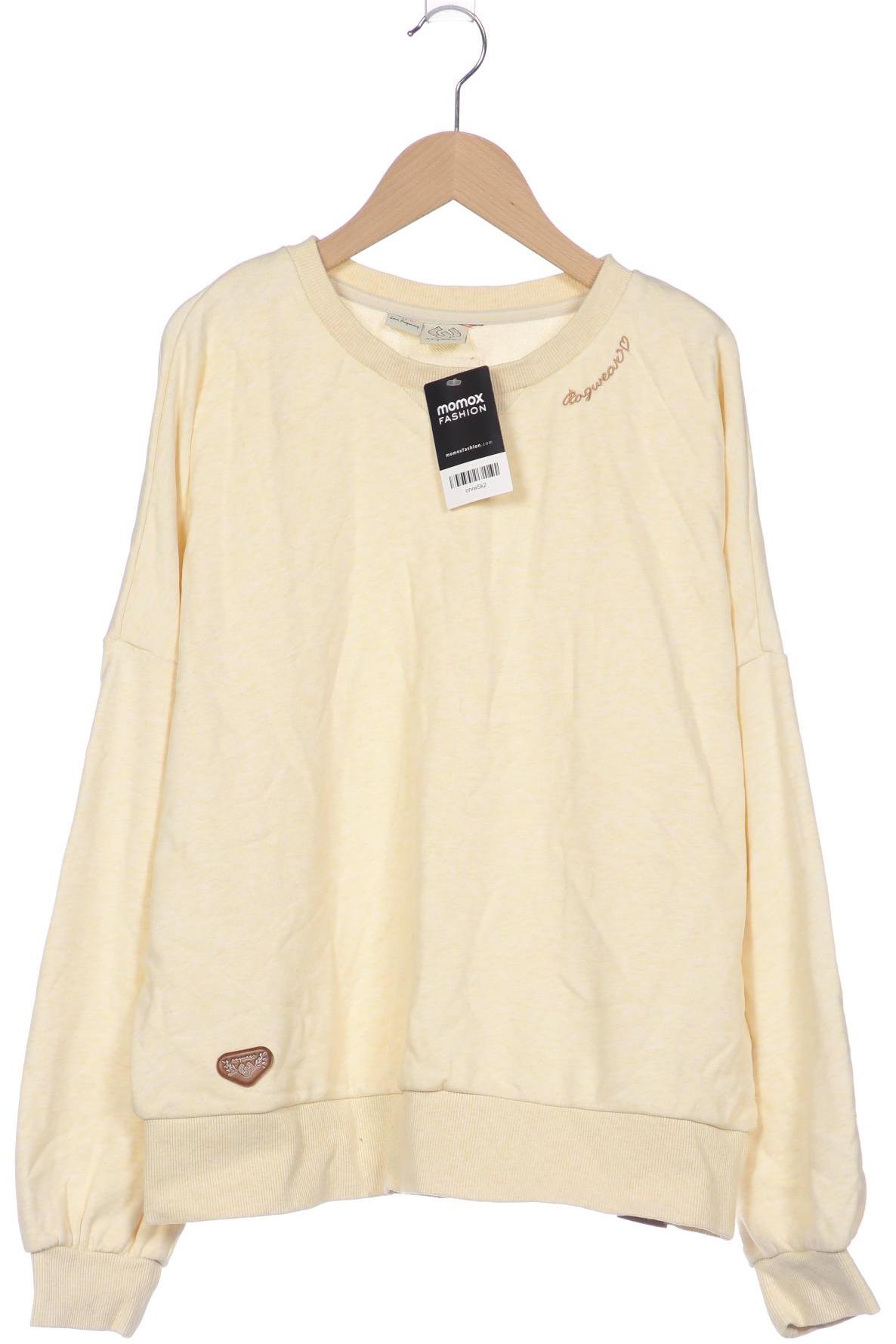 

ragwear Damen Sweatshirt, gelb, Gr. 42