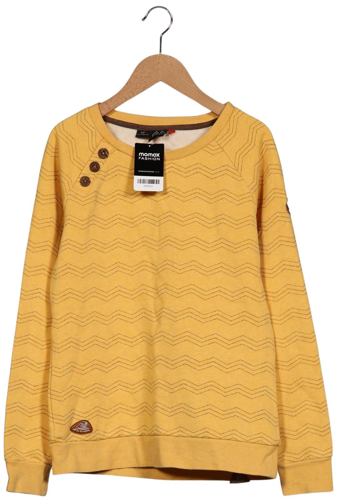 

ragwear Damen Sweatshirt, gelb, Gr. 36