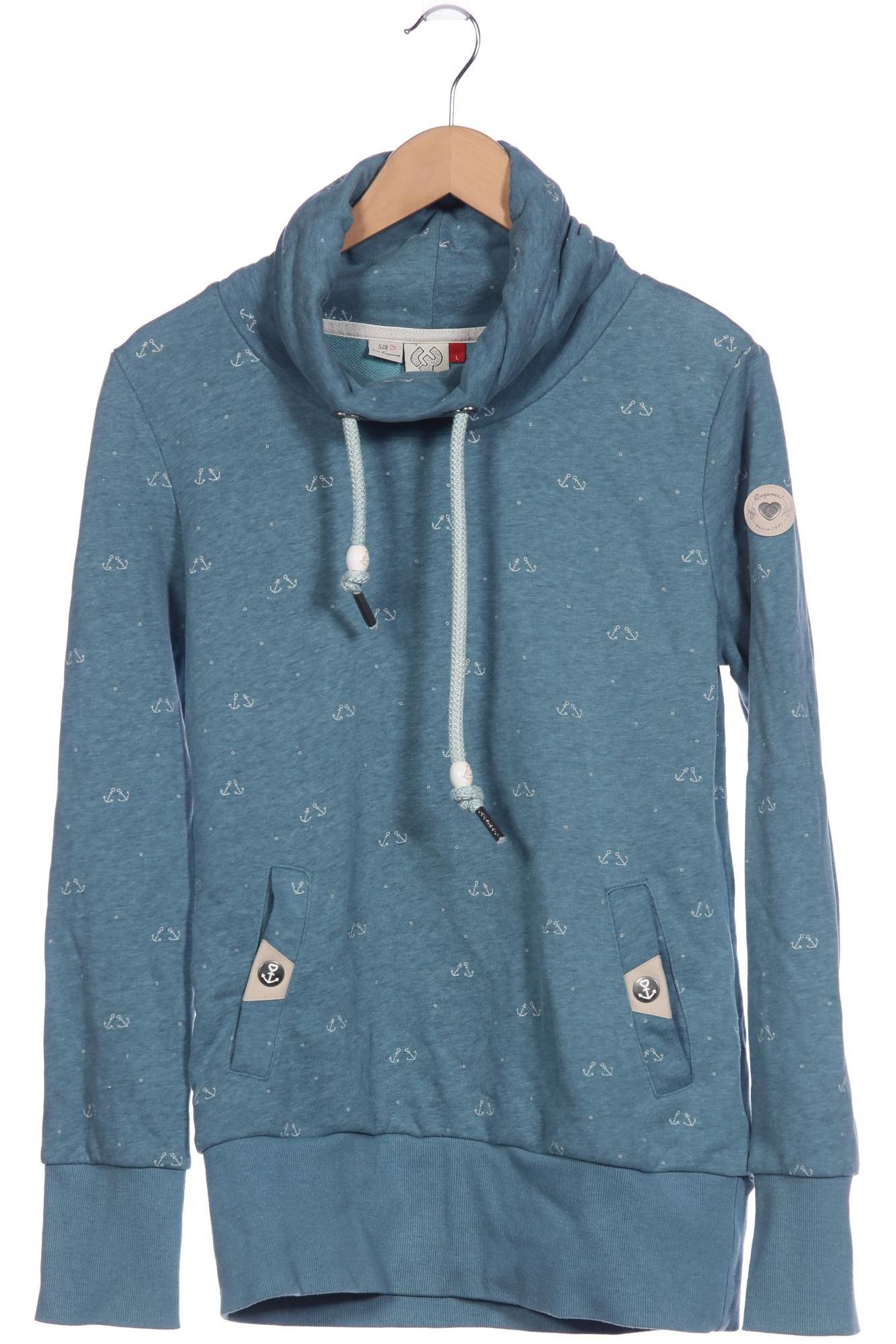 

ragwear Damen Sweatshirt, türkis, Gr. 42