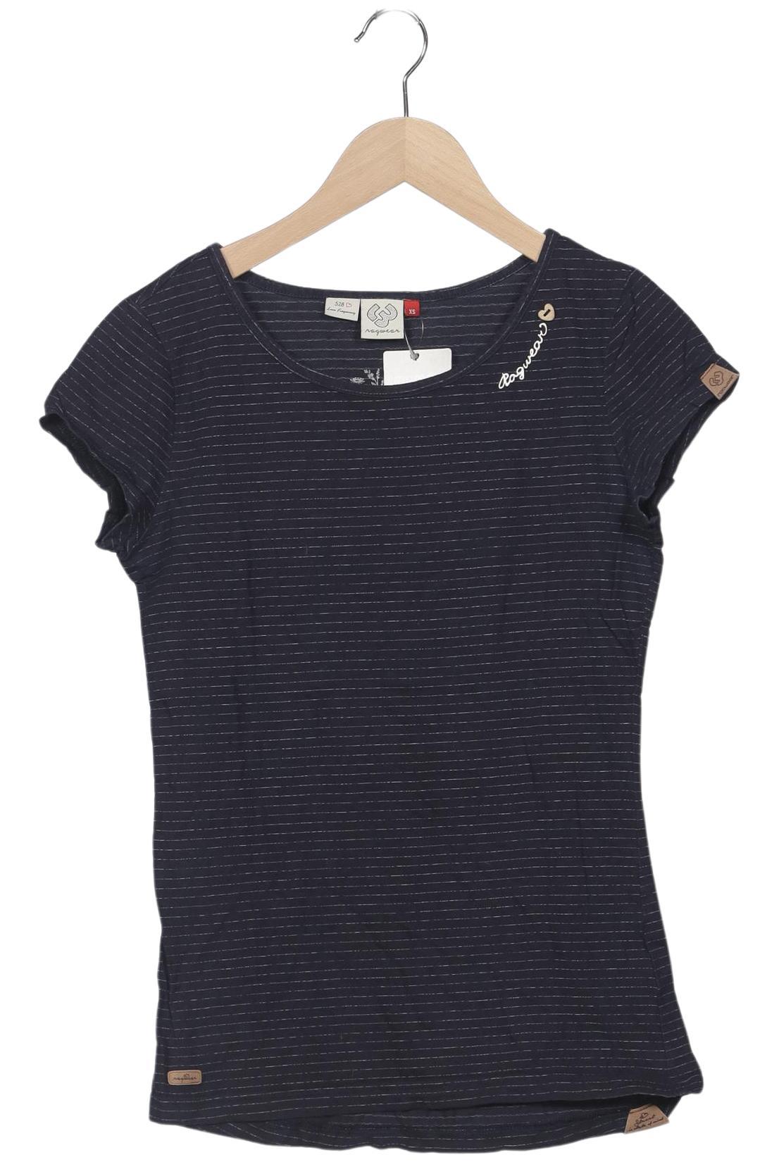 

ragwear Damen T-Shirt, marineblau, Gr. 34